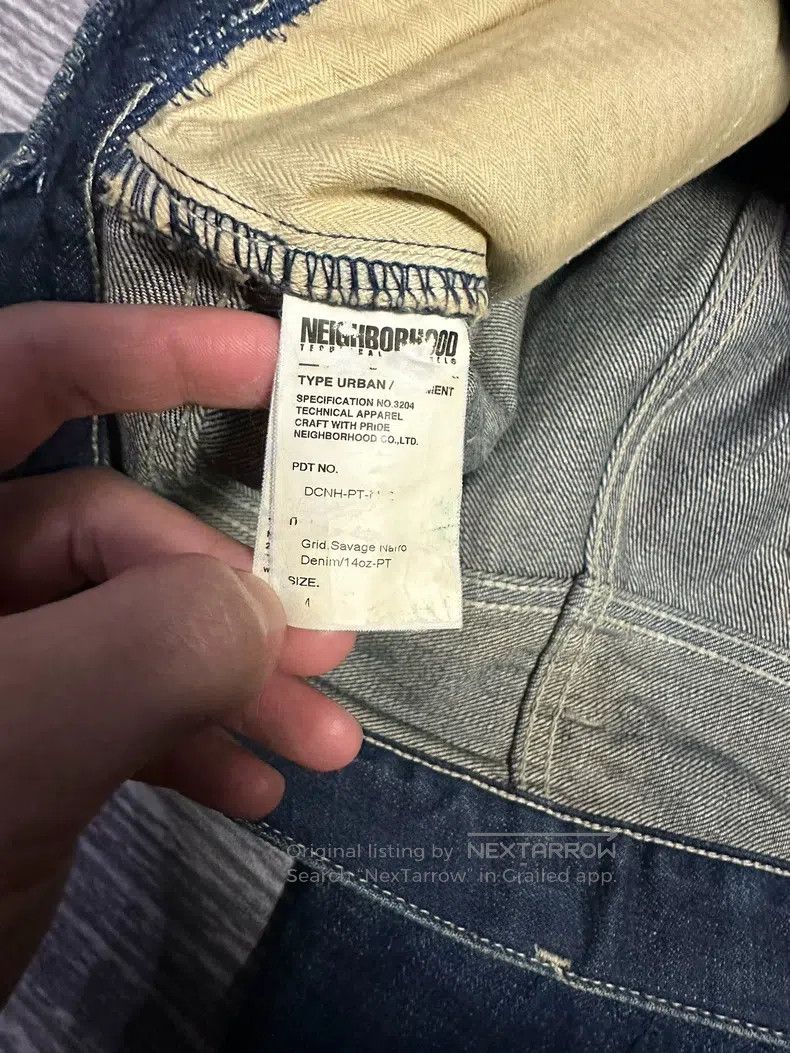 Neighborhood Neighborhood size M Distressed Patchwork Denim Pants Size US 27 - 8 Thumbnail