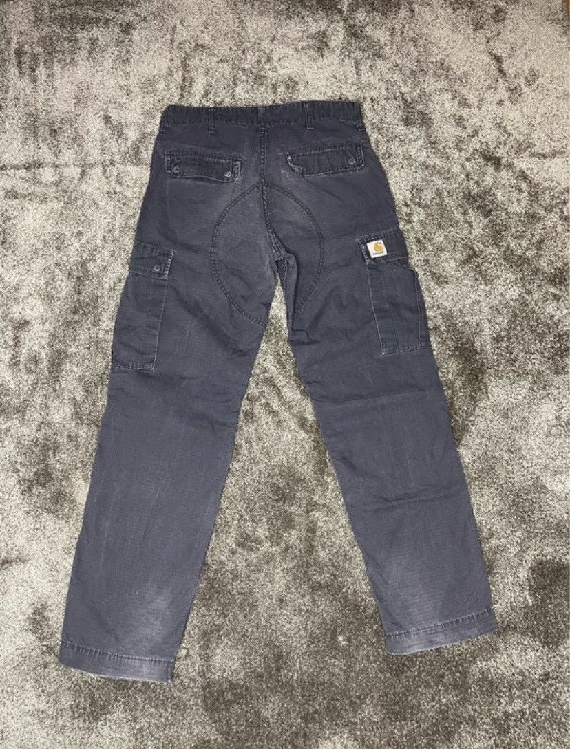 Carhartt Wip Vintage Carhartt WIP Regular Cargo Pants Ripstop Navy W30L32 Size US 32 / EU 48 - 3 Thumbnail