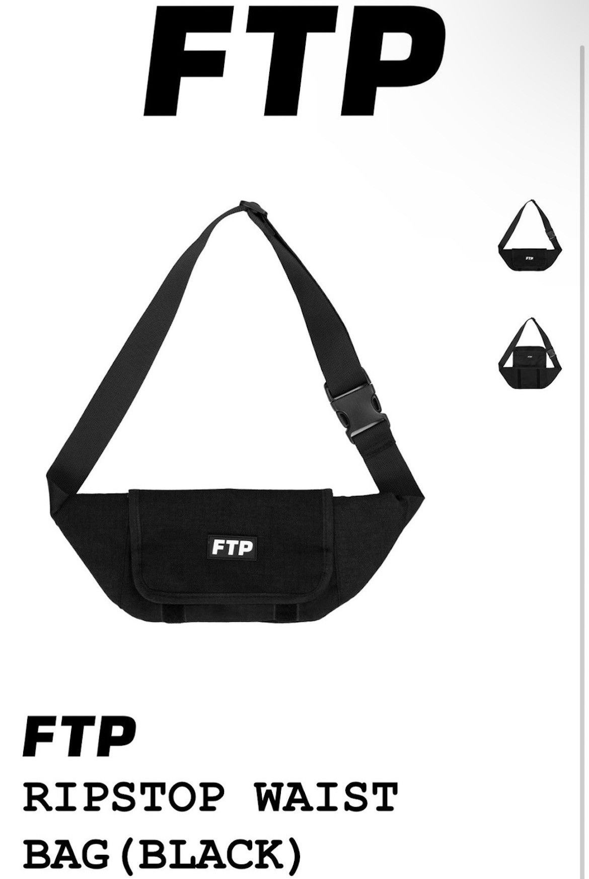 Fuck The Population FTP waist bag Grailed