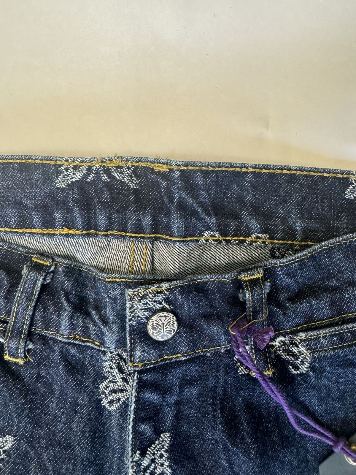Needles Needles Embroidered Butterfly Jean Size US 30 / EU 46 - 4 Thumbnail