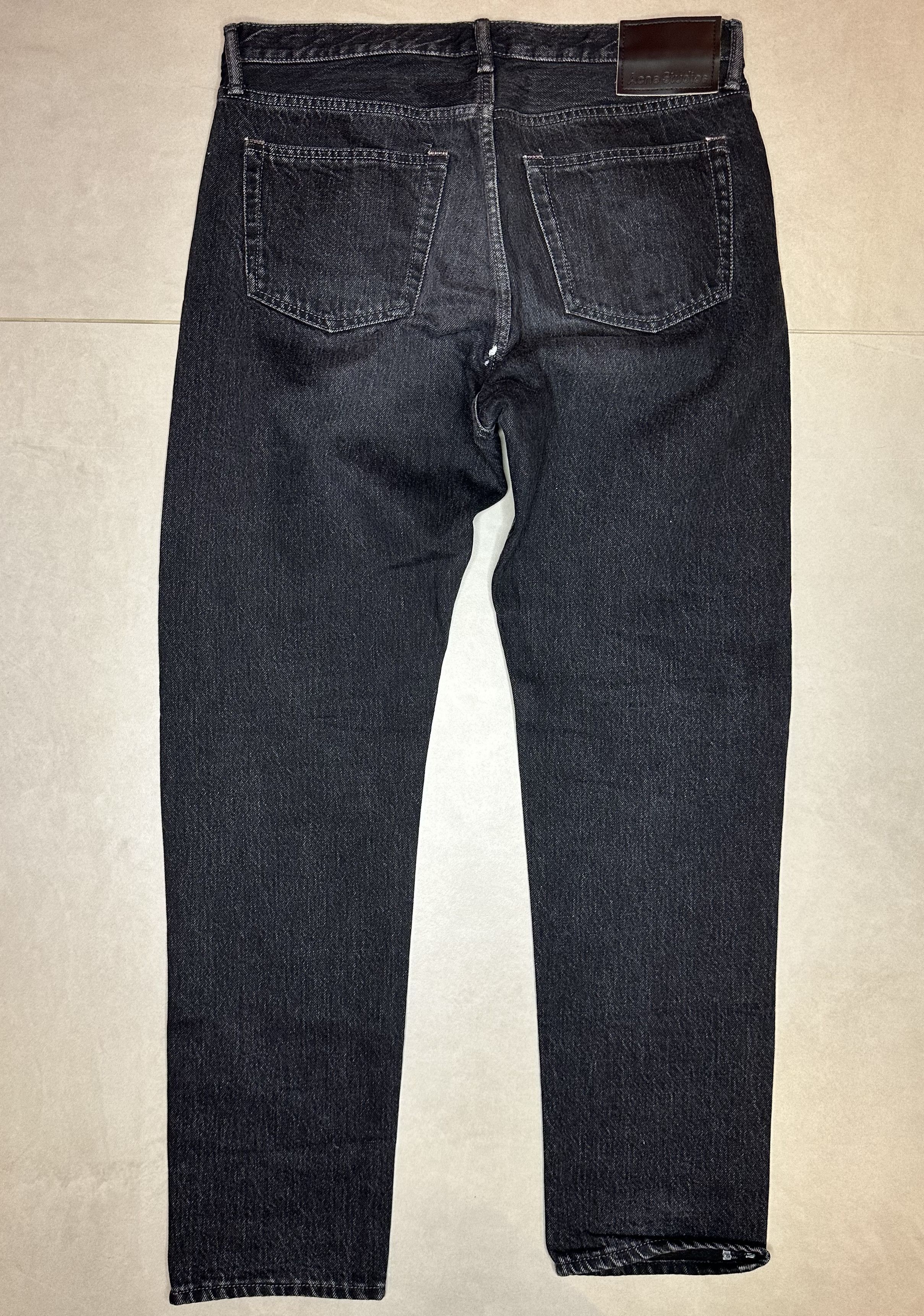 Acne Studios Acne Studios Black Denim Jeans Size US 32 / EU 48 - 3 Thumbnail