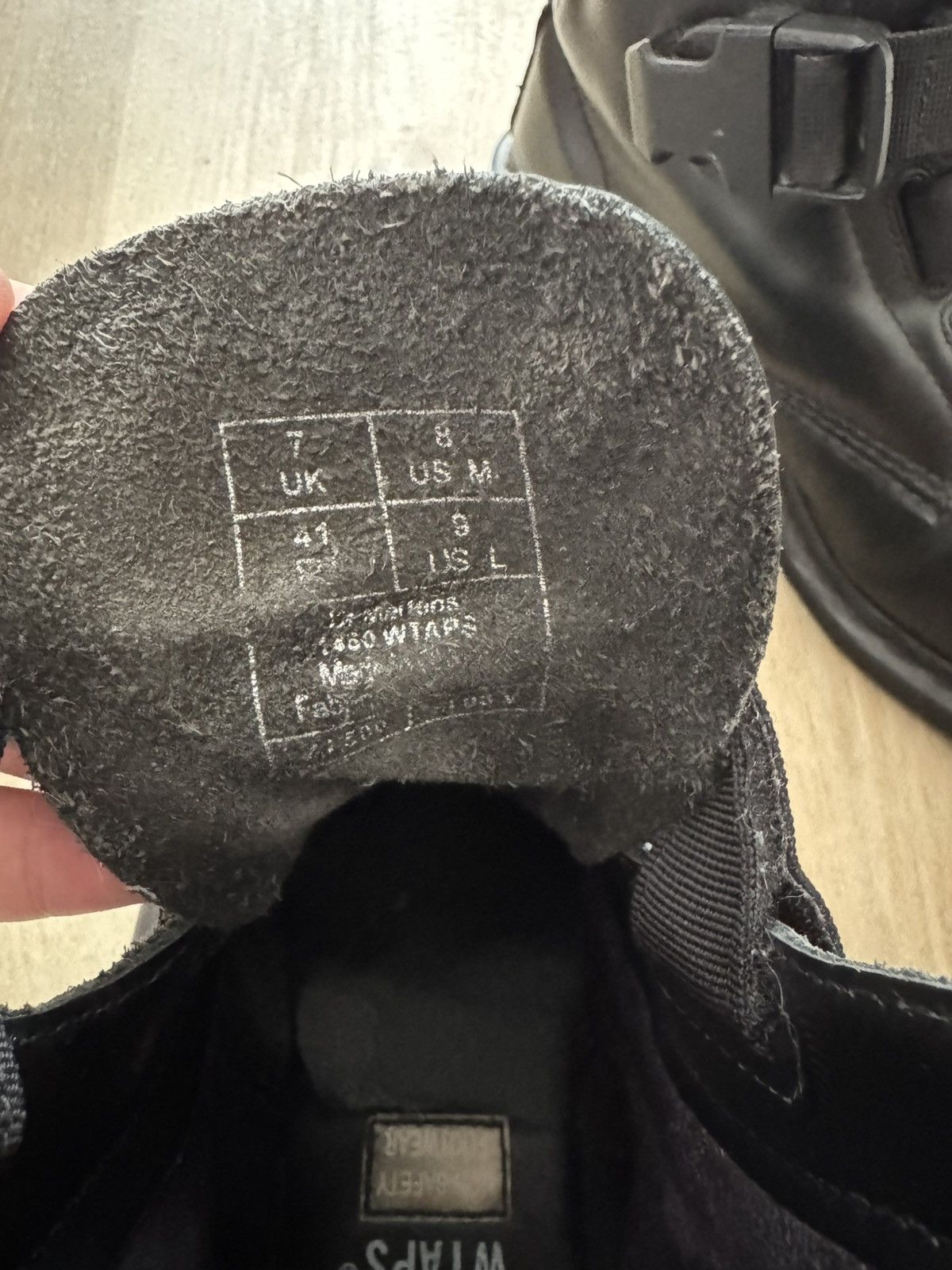 Wtaps 1460 WTAPS LEATHER STRAP BOOTS Size US 8 / EU 41 - 7 Thumbnail
