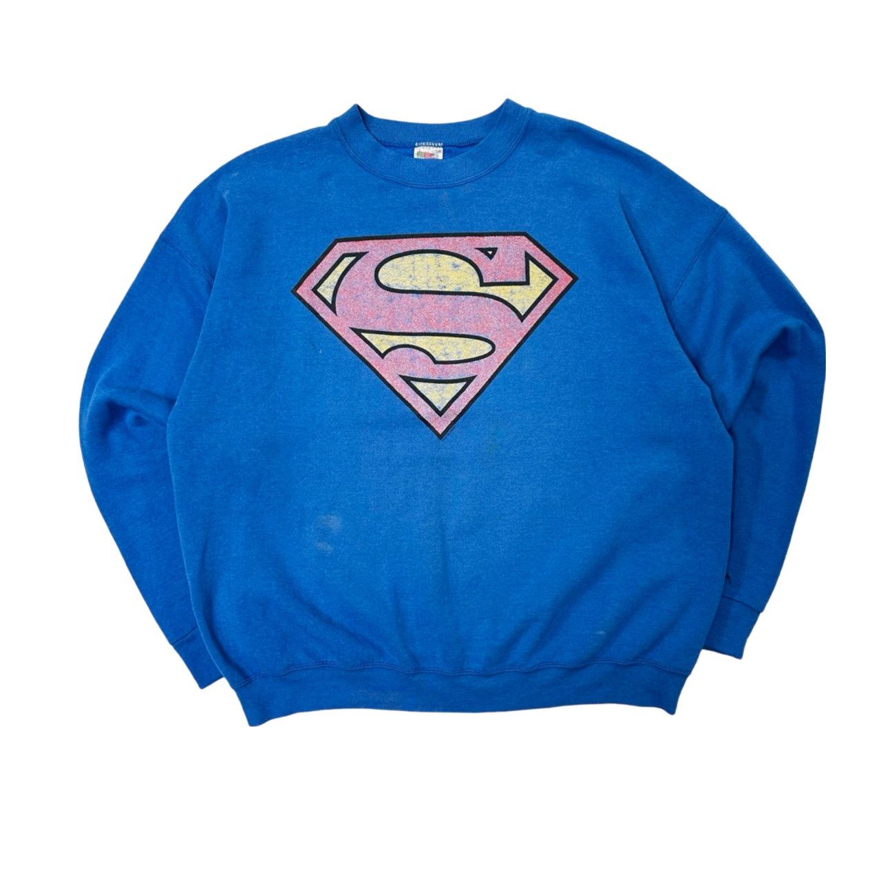 Vintage Vintage 90s Superman Classic Logo Graphic Sweater Size US XXL / EU 58 / 5 - 1 Thumbnail