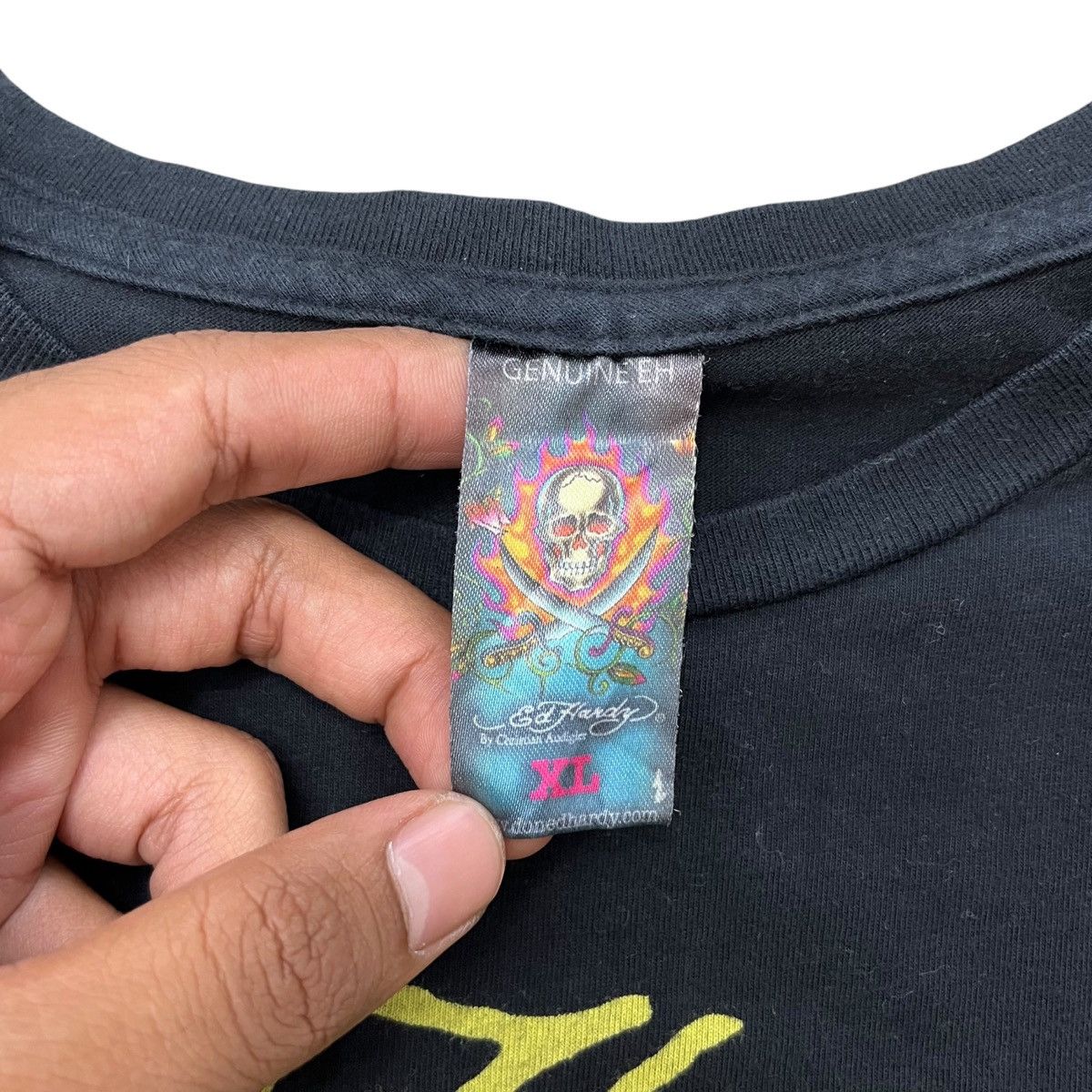 Christian Audigier × Ed Hardy Y2K Christian Audigier Ed Hardy Head Tiger Tee Size US XL / EU 56 / 4 - 3 Thumbnail