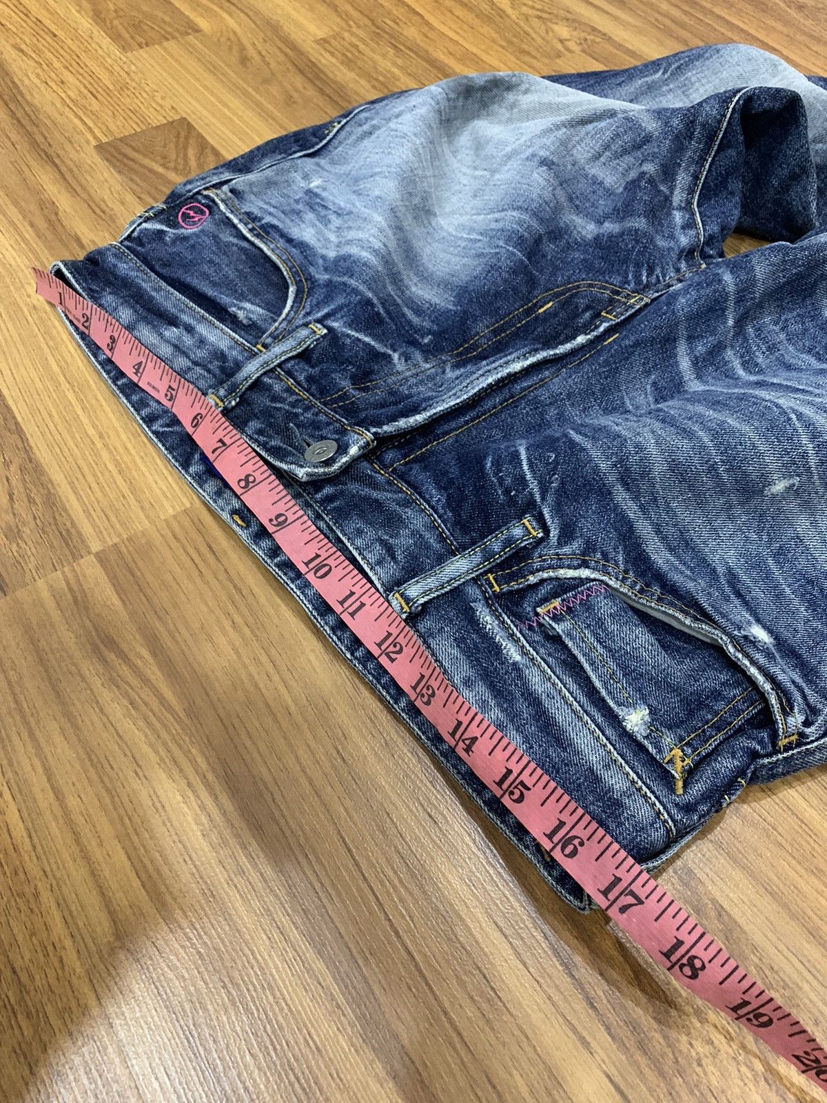 Fragment Design VINTAGE VANQUISH X FRAGMENT DESIGN JEANS Size US 34 / EU 50 - 19 Thumbnail
