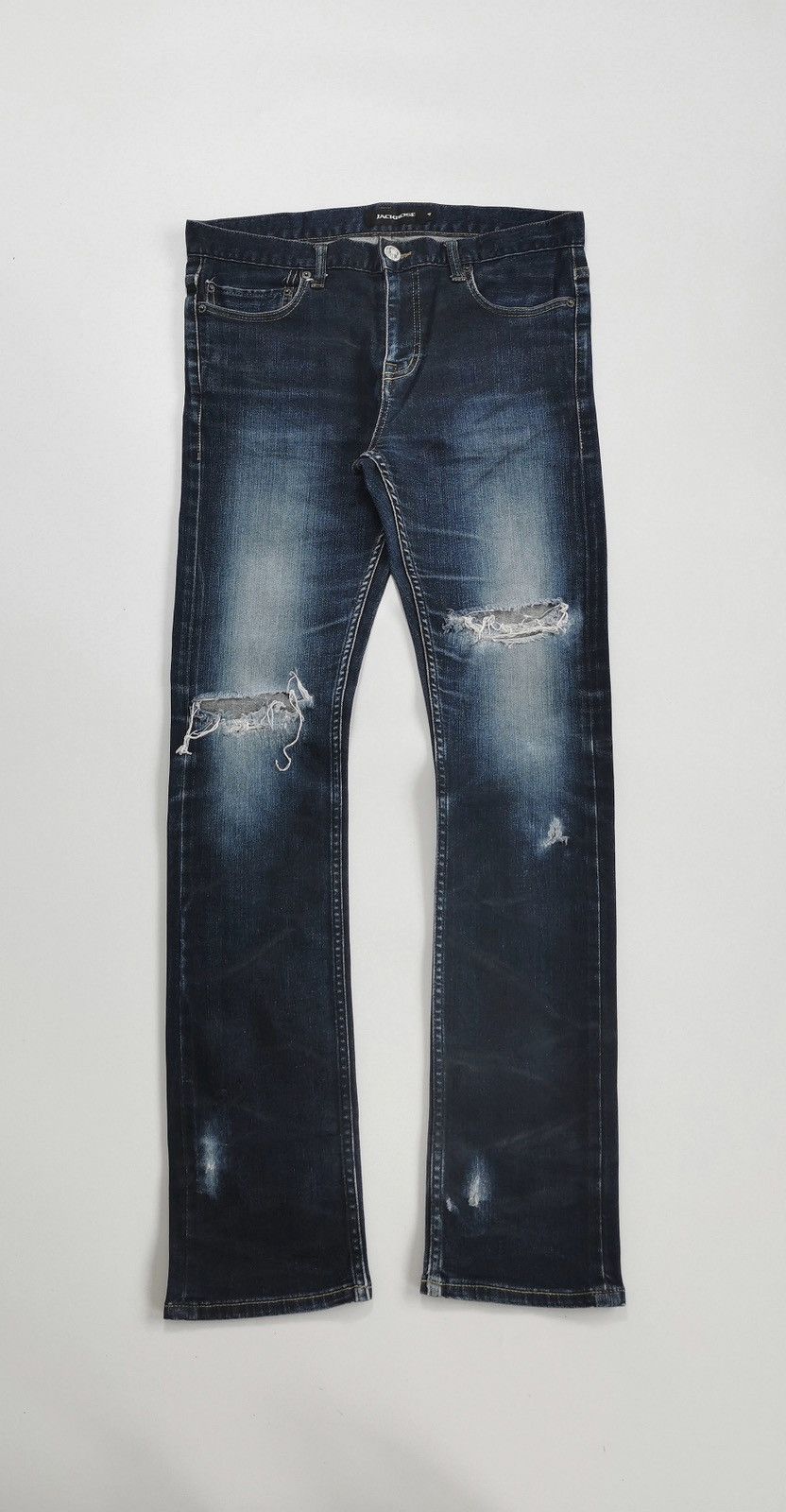 JACKROSE Jackrose Buffalo Bobs Whiskers Distressed Jeans Size US 32 / EU 48 - 1 Thumbnail