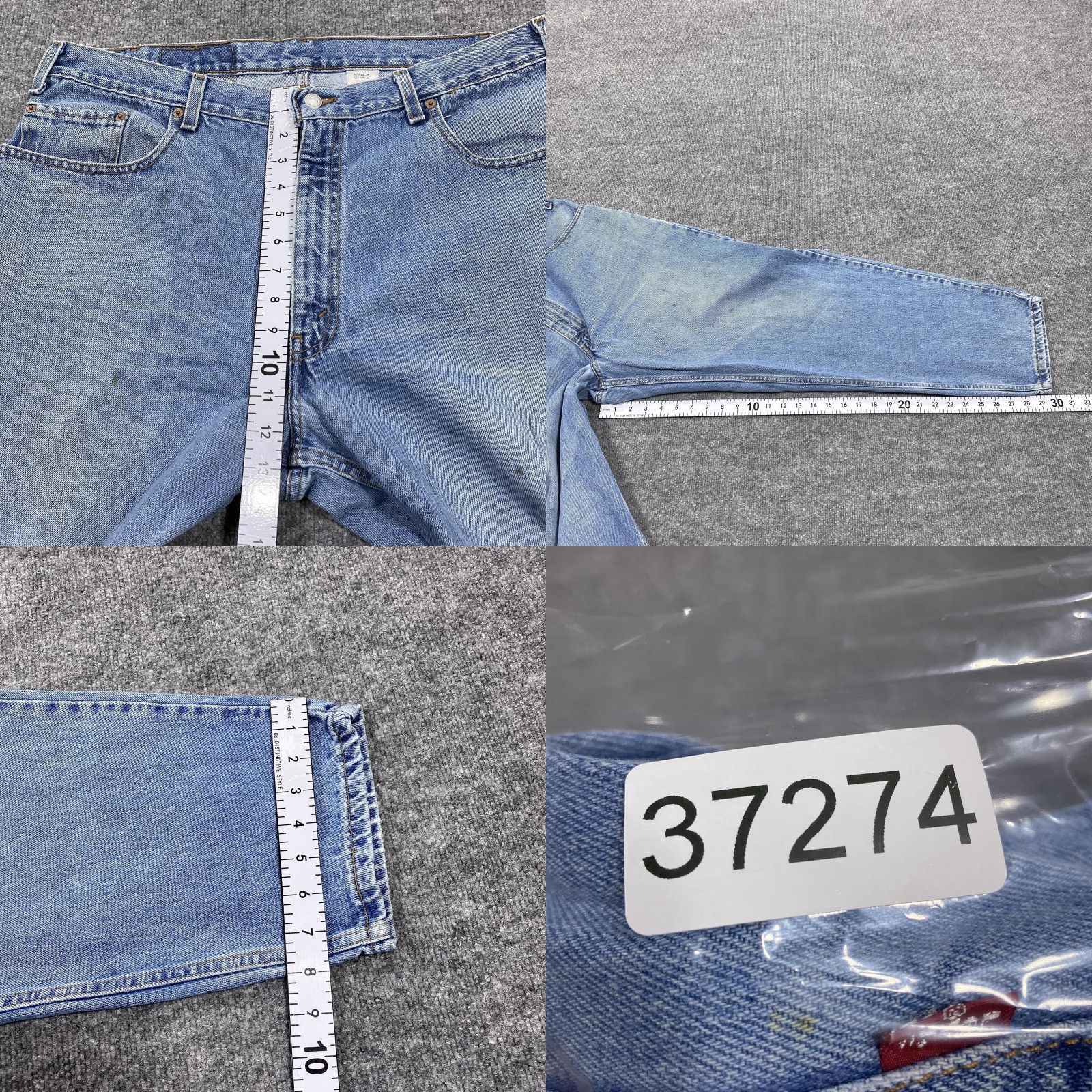 Levi's VINTAGE Levi's 560 Jeans Mens 38x30 Light Wash Blue Relaxed Tapered Denim USA Jeans Mens 38x30 Light Wash Blue Relaxed Tapered Denim USA Size US 38 / EU 54 - 8 Thumbnail