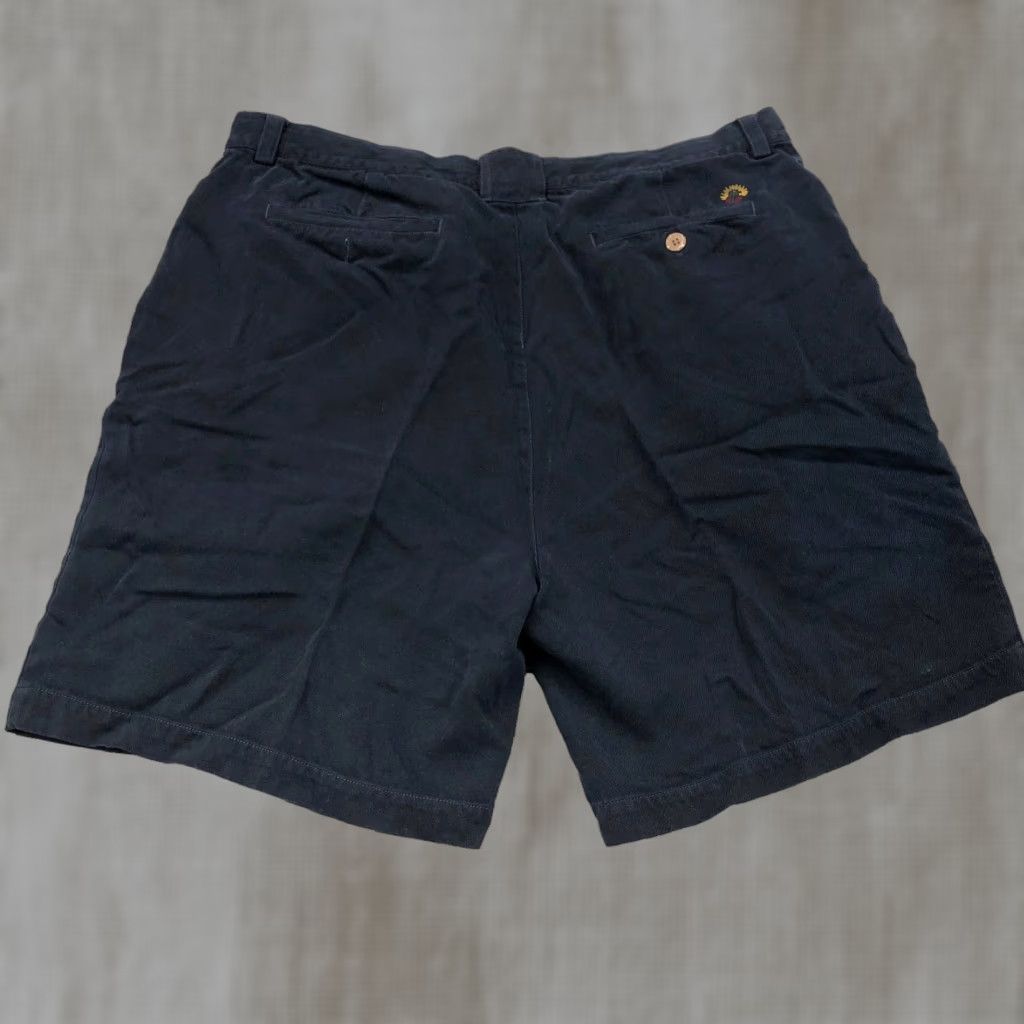 Tommy Bahama Tommy Bahama Chino Shorts Men 38 Navy Blue Twill Pleated Front Silk Beach Golf Shirt Casual Men's 38 Blue Chino Shorts Size US 38 / EU 54 - 1 Thumbnail