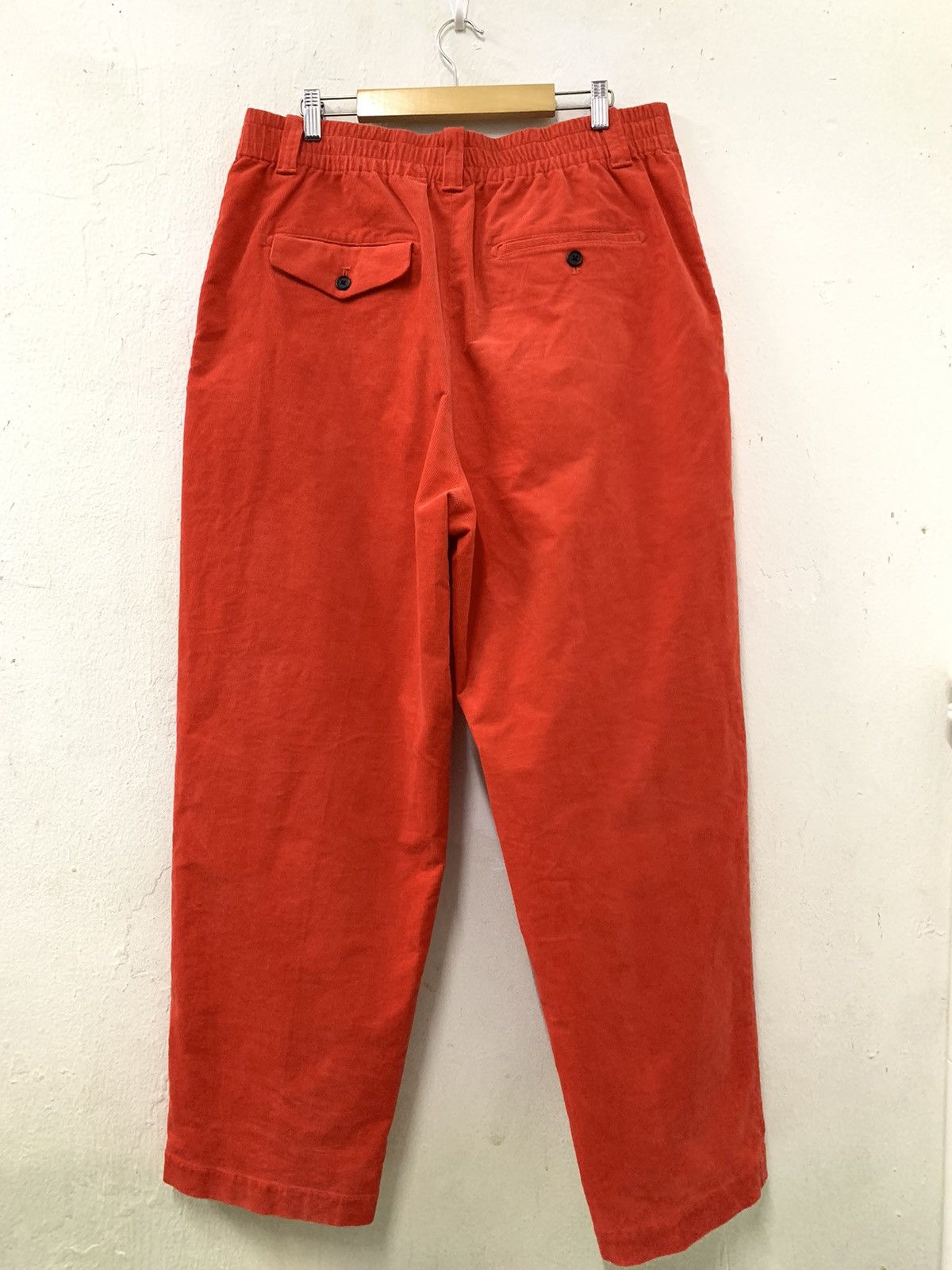 Marni × Uniqlo MARNI UNIQLO Corduroy Wide-Fit Pleated Unisex Pants Size US 36 / EU 52 - 4 Thumbnail
