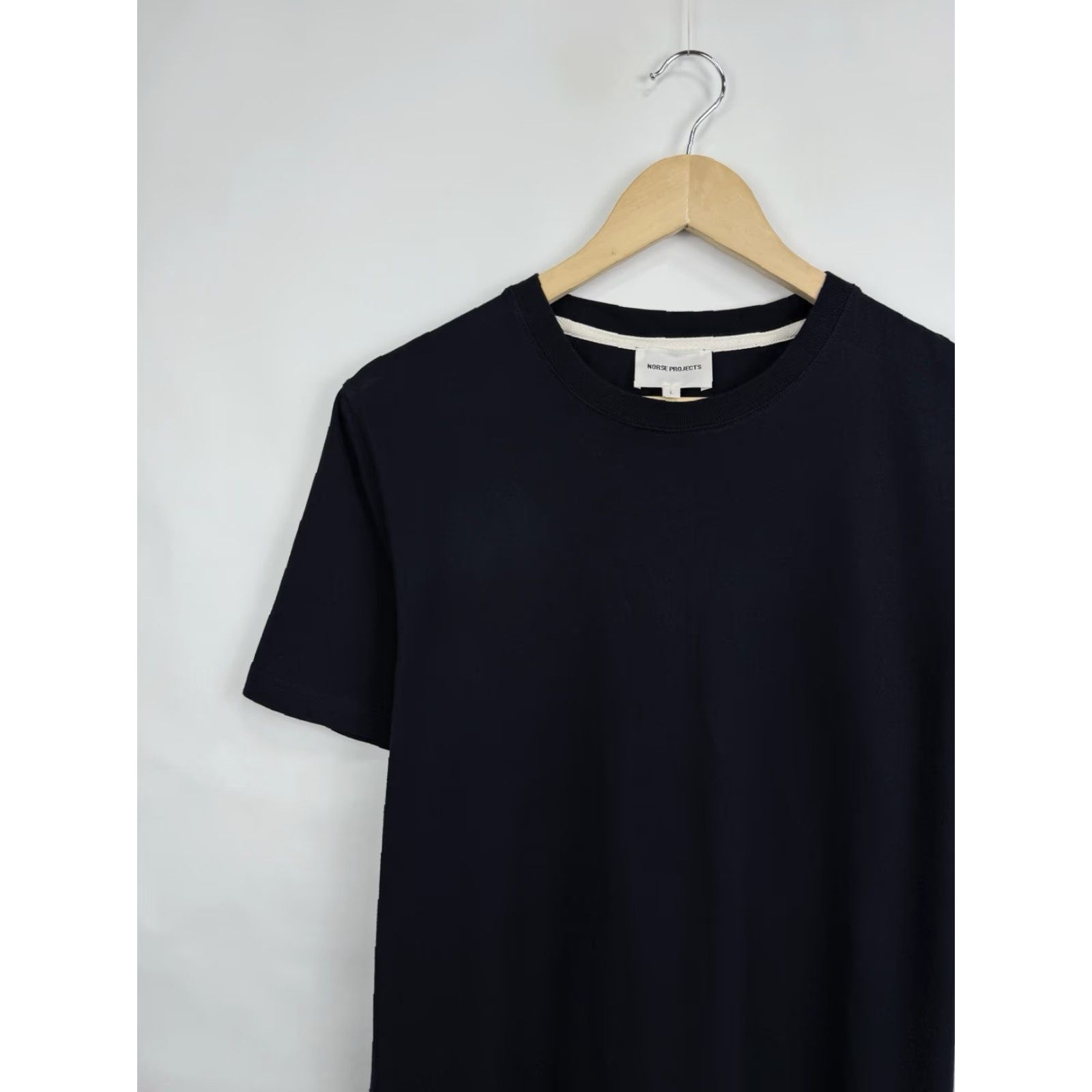 Norse Projects Norse Projects Niels Standard SS T-Shirt Dark Blue L Men Size US L / EU 52-54 / 3 - 3 Thumbnail