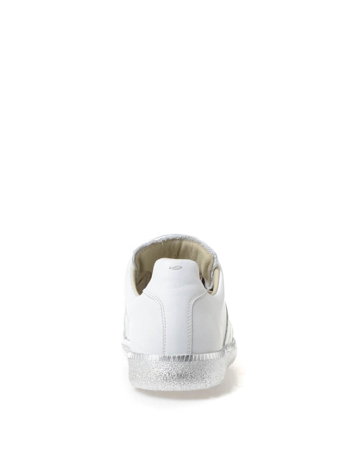 Maison Margiela o1w1db10725 Replica Low-Top Sneakers in White Size US 7 / IT 37 - 3 Thumbnail