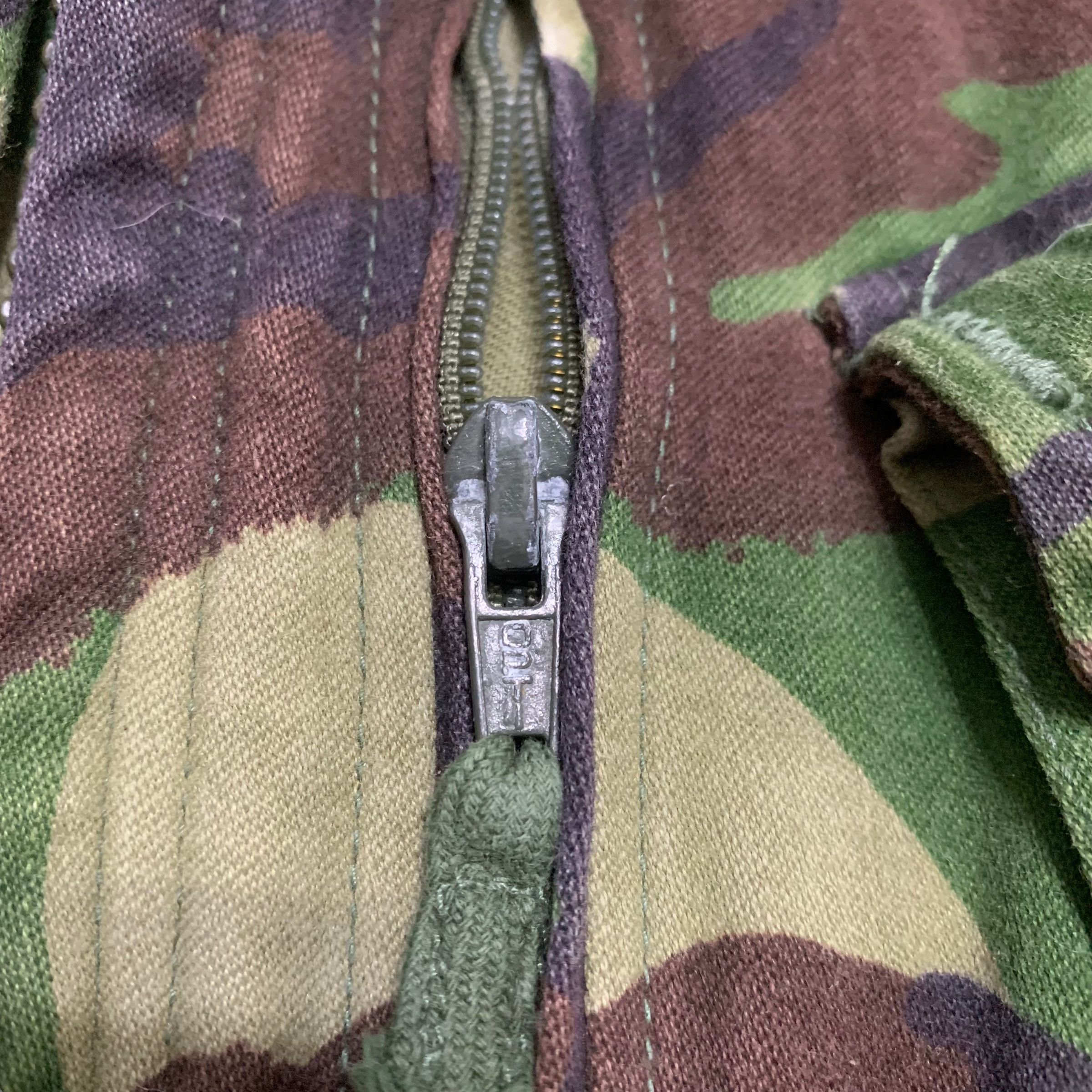 Vintage True Vintage 60s Smock Combat Camouflage Army Jacket Size US XL / EU 56 / 4 - 8 Thumbnail