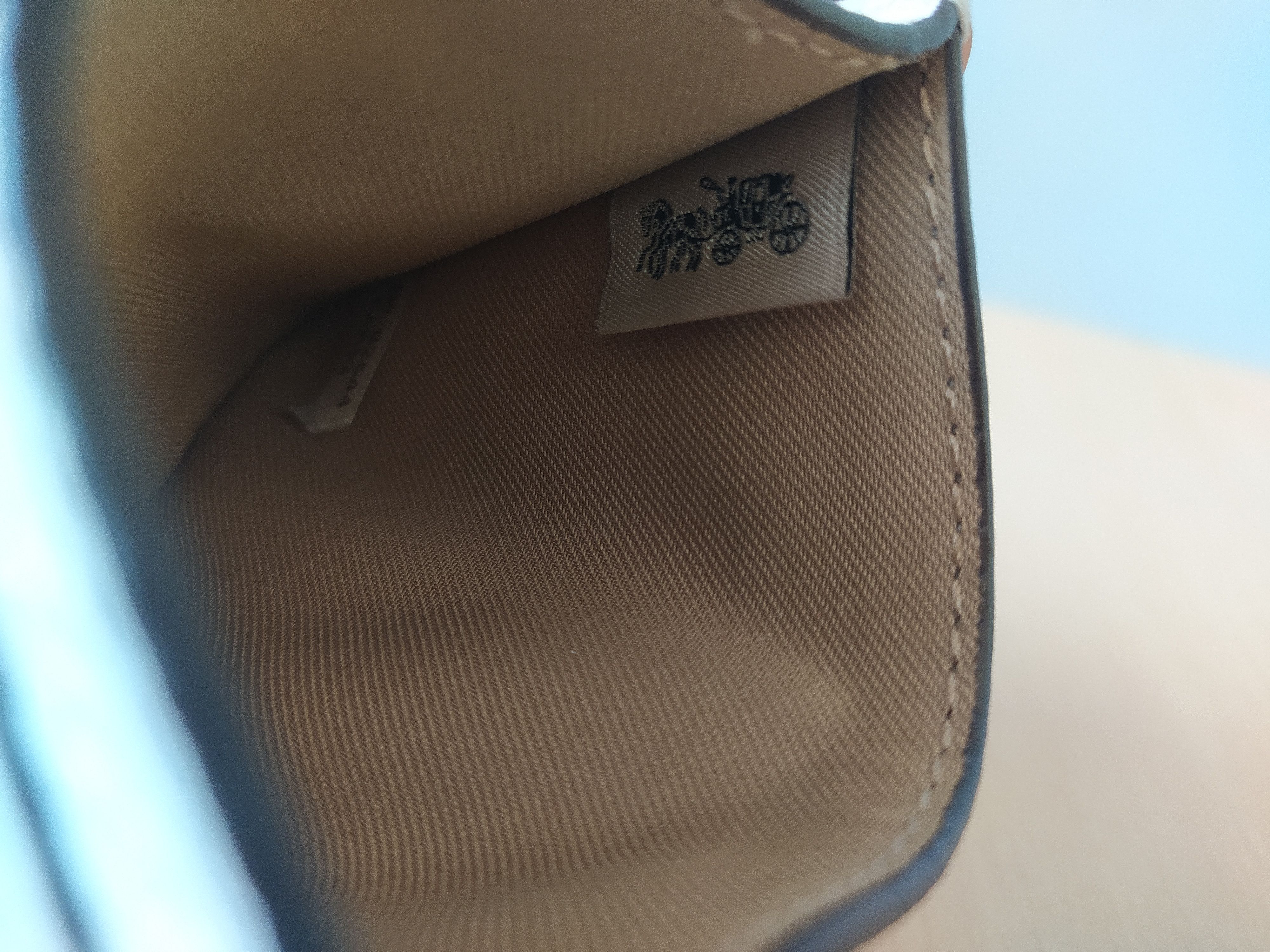 Coach Coach Leather Slim Credit Card case Free Shipping T/1907 Size ONE SIZE - 6 Thumbnail