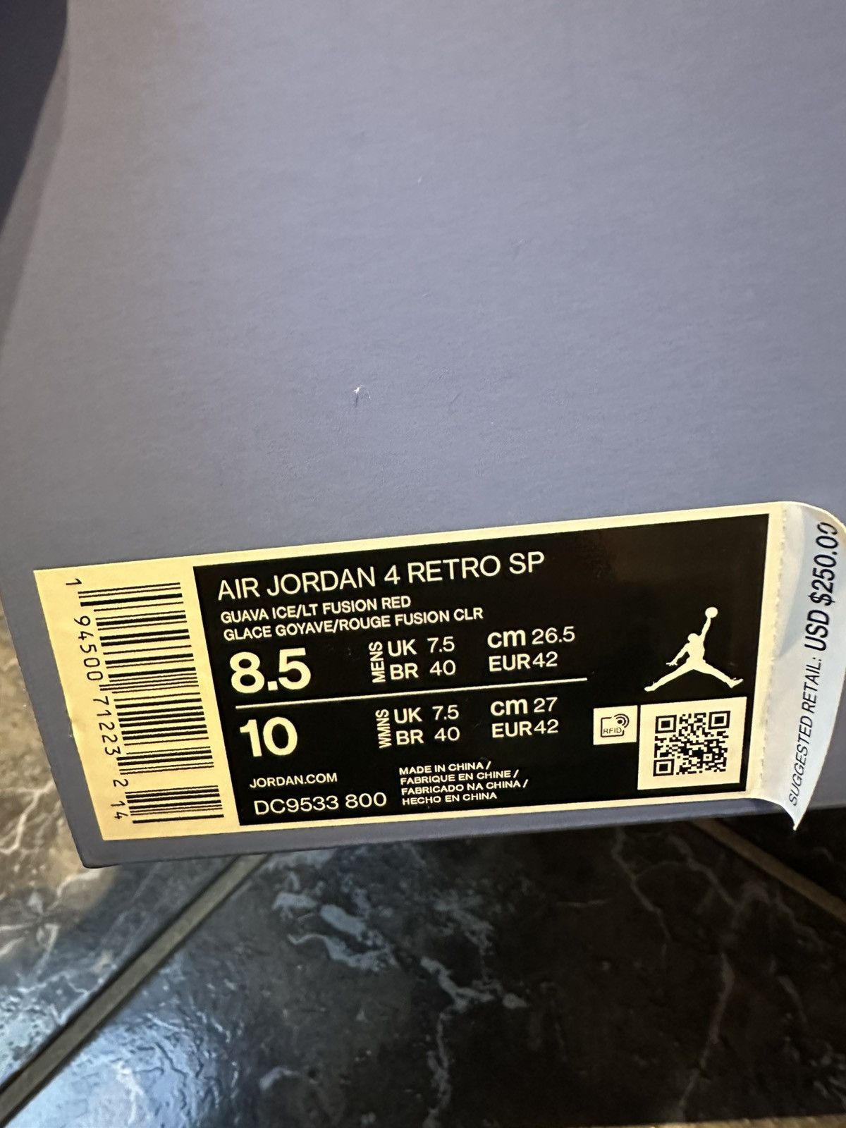 Jordan Brand × Union LA Jordan 4 Guava Ice Union LA Size US 8.5 / EU 41-42 - 6 Thumbnail