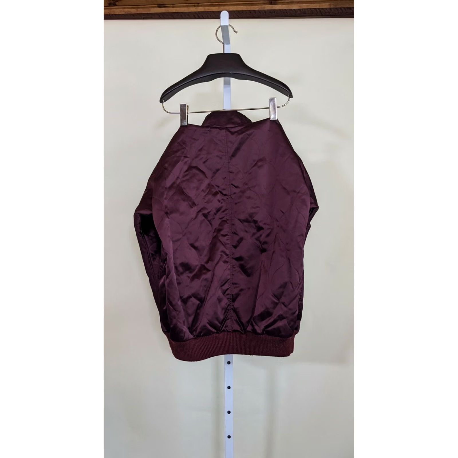 Y-3 Y-3 Yohji Yamamoto Adidas AW2012 Quilted Double Zip Bomber Jacket XS Runway Womens Jacket XS Maroon Bomber 90s Size XS / US 0-2 / IT 36-38 - 5 Thumbnail