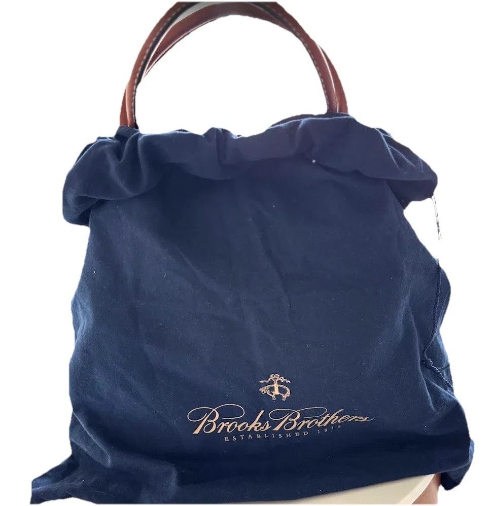 Brooks Brothers Brooks Brothers Rich Cognac Leather Doctor Bag Satchel NWT Size ONE SIZE - 3 Thumbnail