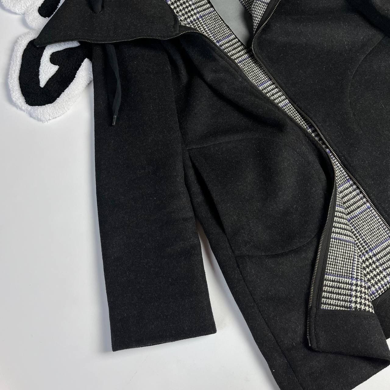 Cop Copine × Designer Womens Cop Copine Paris Designer Wool Coat Lampo Size 38 Size XS / US 0-2 / IT 36-38 - 7 Thumbnail