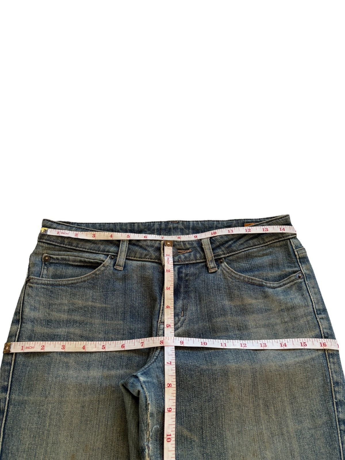 Grailed × Japanese Brand Vintage Japanese Brand Mud Wash Bootcut Flare Jeans Size US 30 / EU 46 - 13 Thumbnail