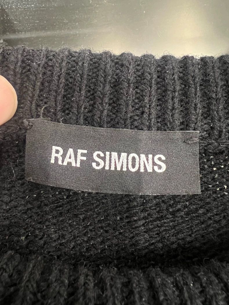 Raf Simons raf simons 19Aw blue velvet patch silhouette sweater Size US S / EU 44-46 / 1 - 5 Thumbnail