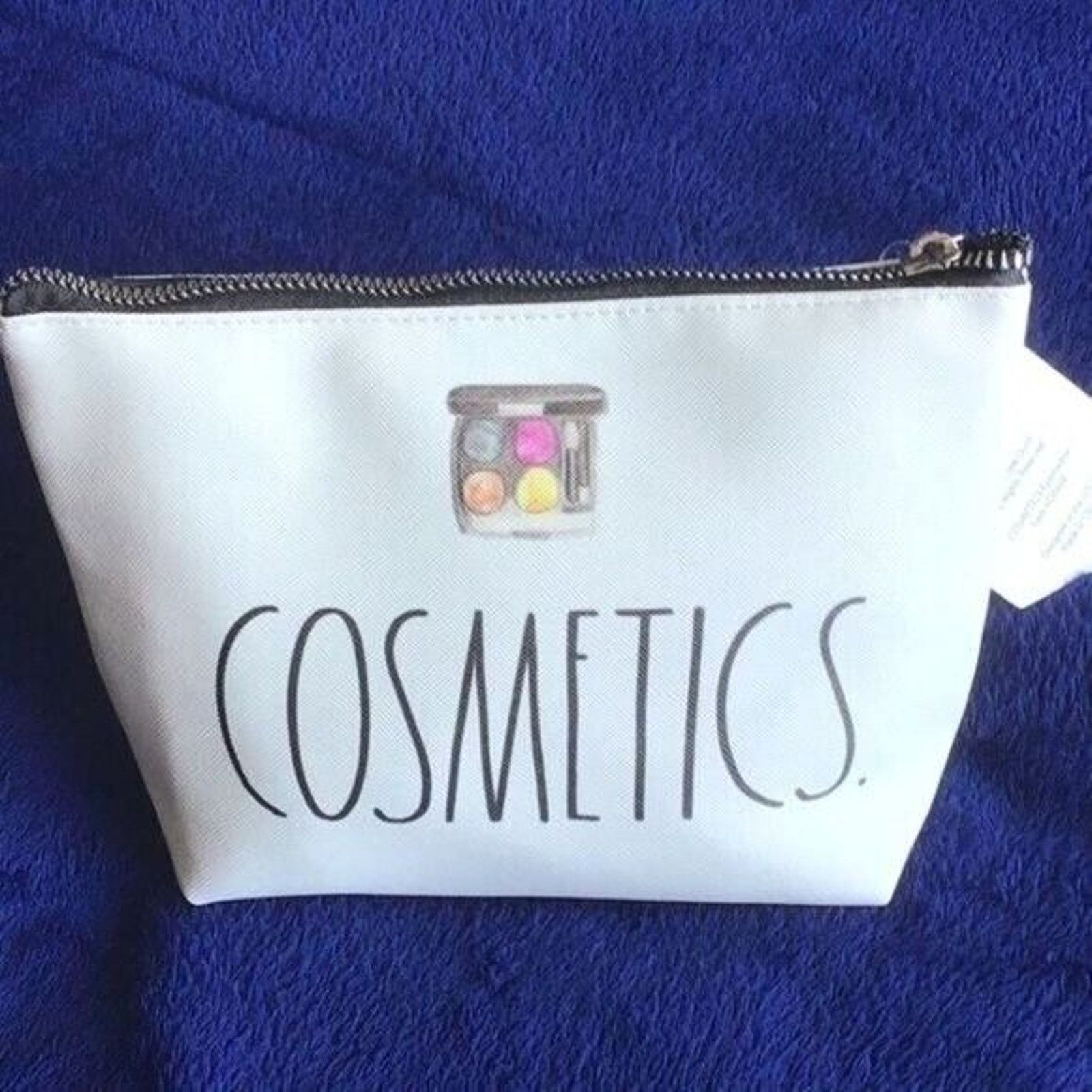 Other RA DUNN “ COSMETICS “ INSCRIBED COSMETICS POUCH BAG NWT Size ONE SIZE - 1 Thumbnail