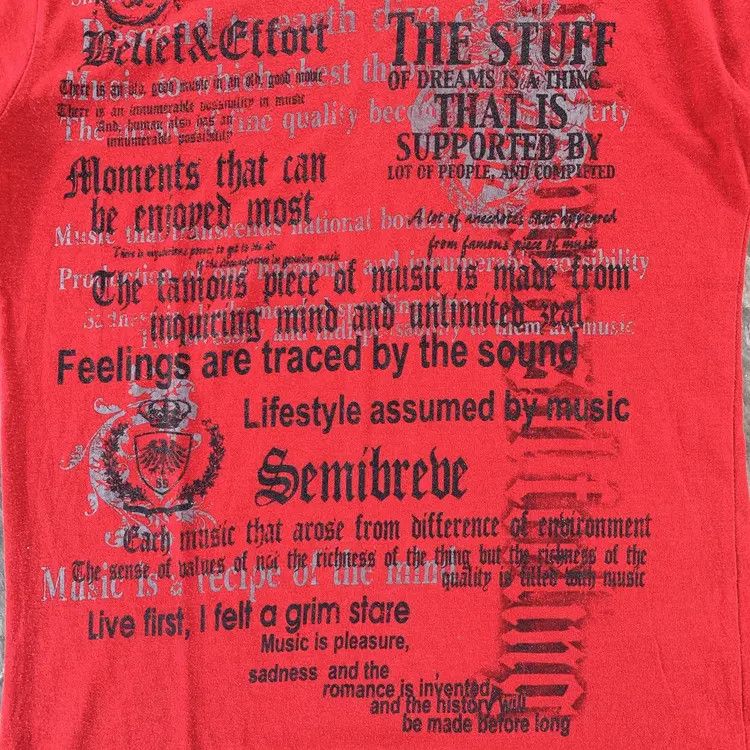 If Six Was Nine Original Remake Poem Ifsixwasnine Seditionaries Tee Size US M / EU 48-50 / 2 - 5 Thumbnail