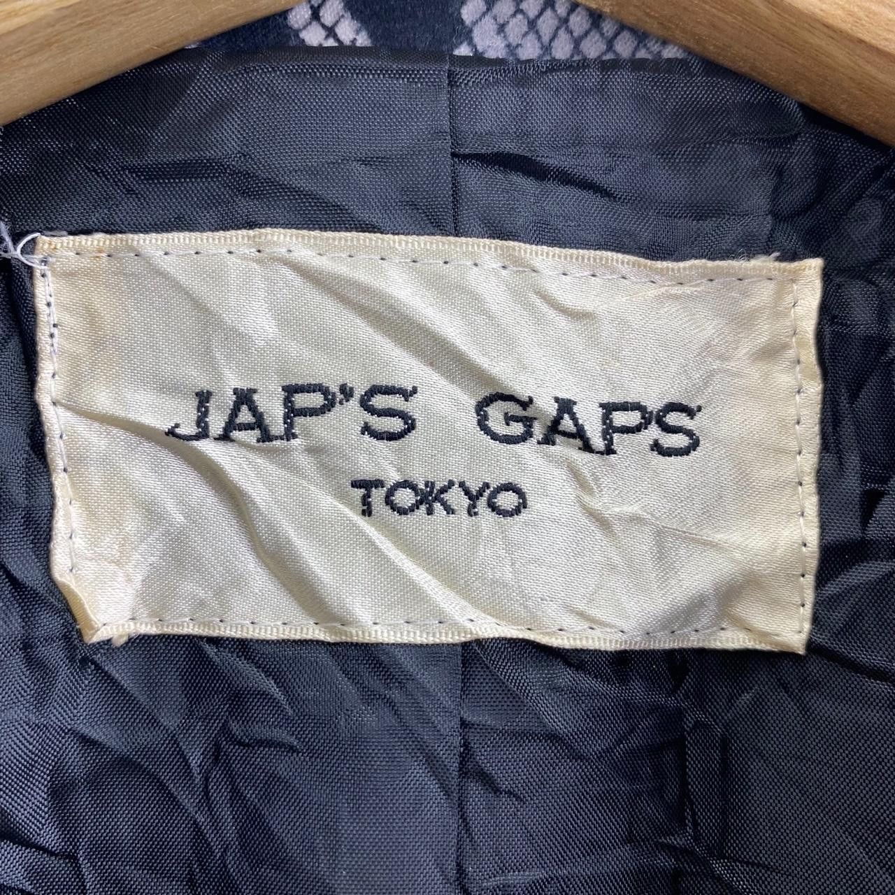Gap Vtg 90’ JAPS GAPS TOKYO Designer Snake Print Coat Jacket Size S / US 4 / IT 40 - 4 Thumbnail