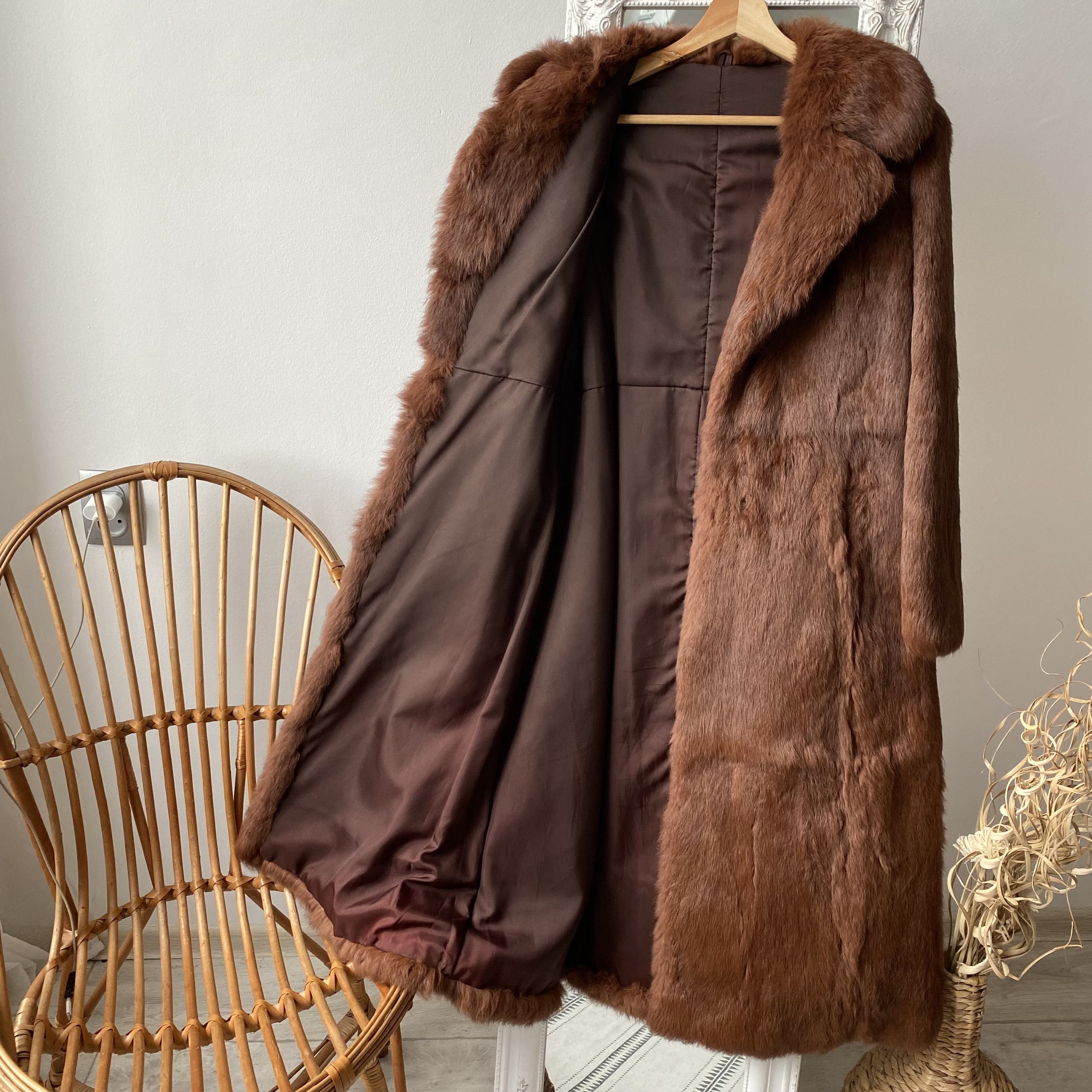 Vintage 80’s Vintage Oldmoney Real Fur Mink Coat Luxury Designer Size S / US 4 / IT 40 - 7 Thumbnail