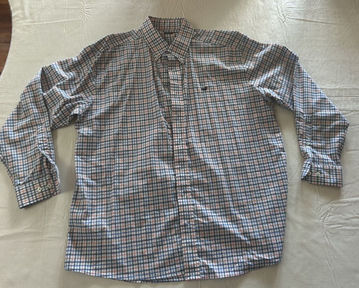 Southern Marsh Orange and Blue Button Down Size US XL / EU 56 / 4 - 1 Preview