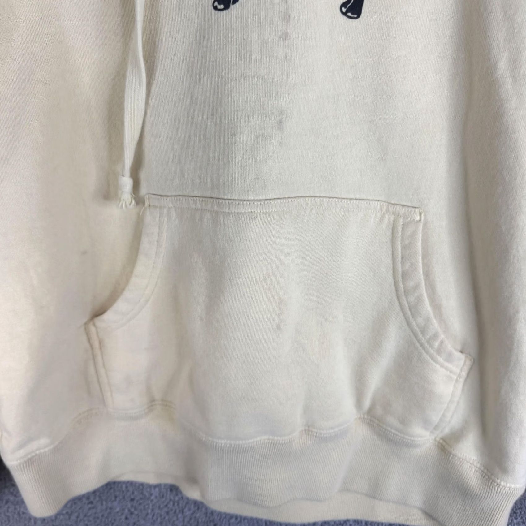 Logo 7 The Black Dog Hoodie Mens Medium Yellow Pullover Fleece Sweatshirt Graphic Logo Size US M / EU 48-50 / 2 - 7 Thumbnail