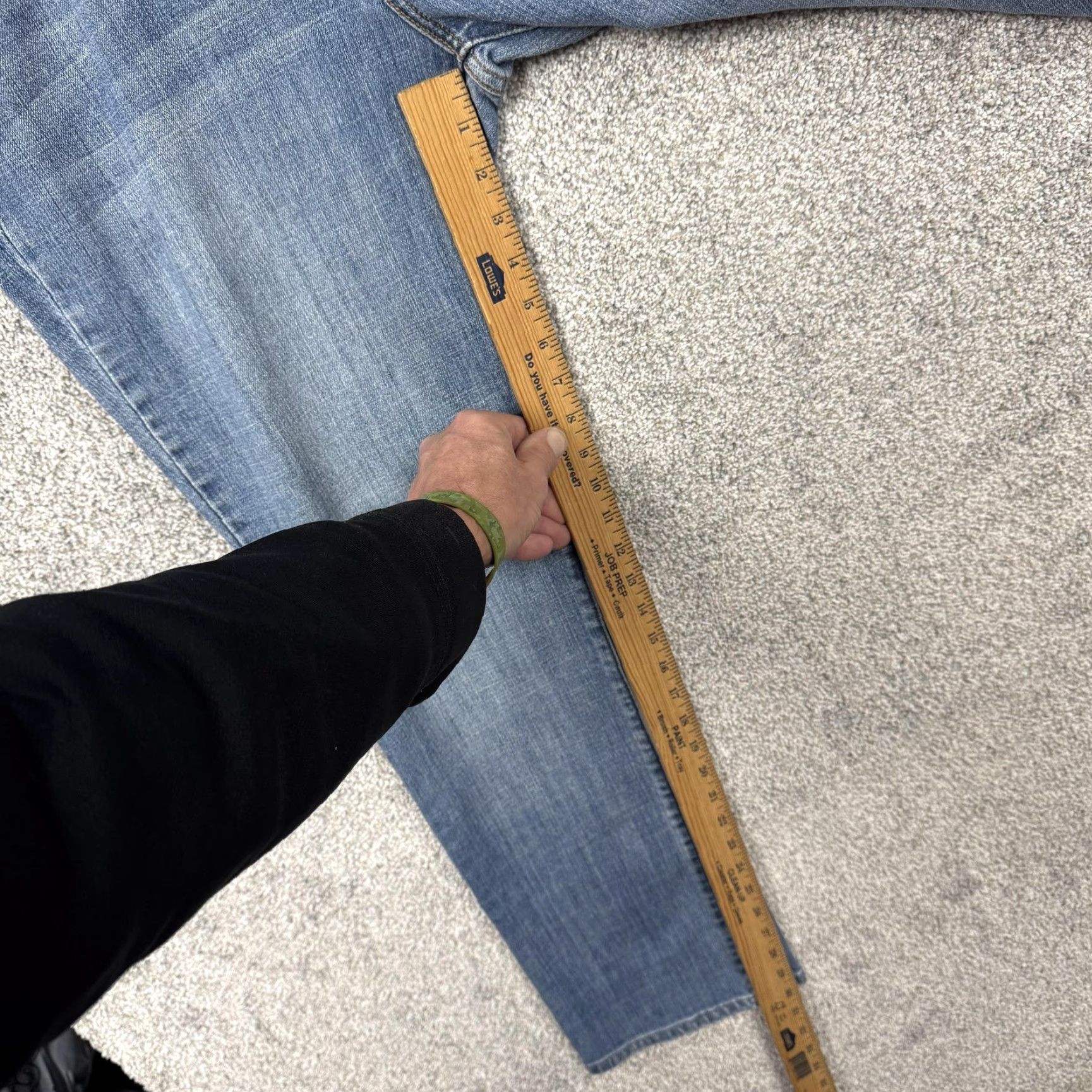 Levi's VINTAGE Levi's 505 Jeans Men 34x30 Straight Zip Fly Denim Blue Regular Fit Classic Pockets 80s 90s Size US 34 / EU 50 - 4 Thumbnail