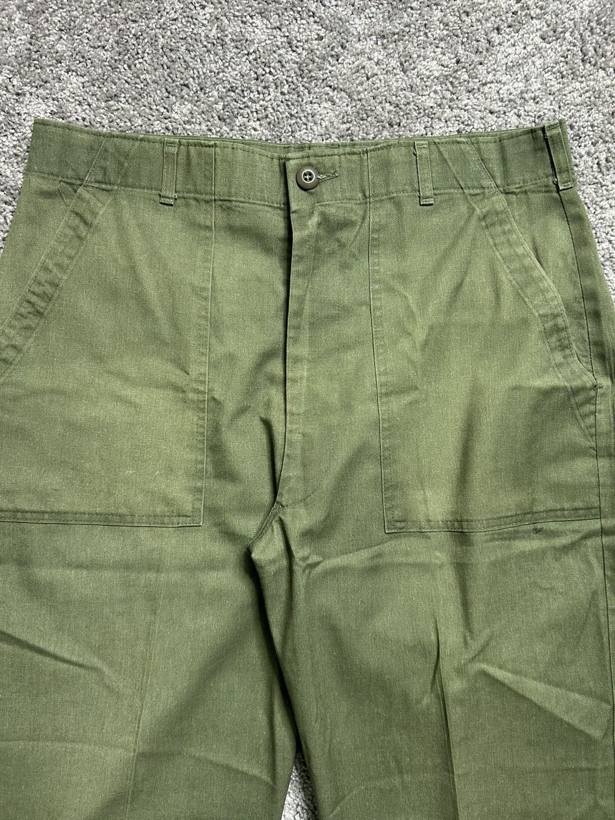 Other Vintage 80s Military OG 507 Pants YKK Zipper Size US 33 - 2 Thumbnail
