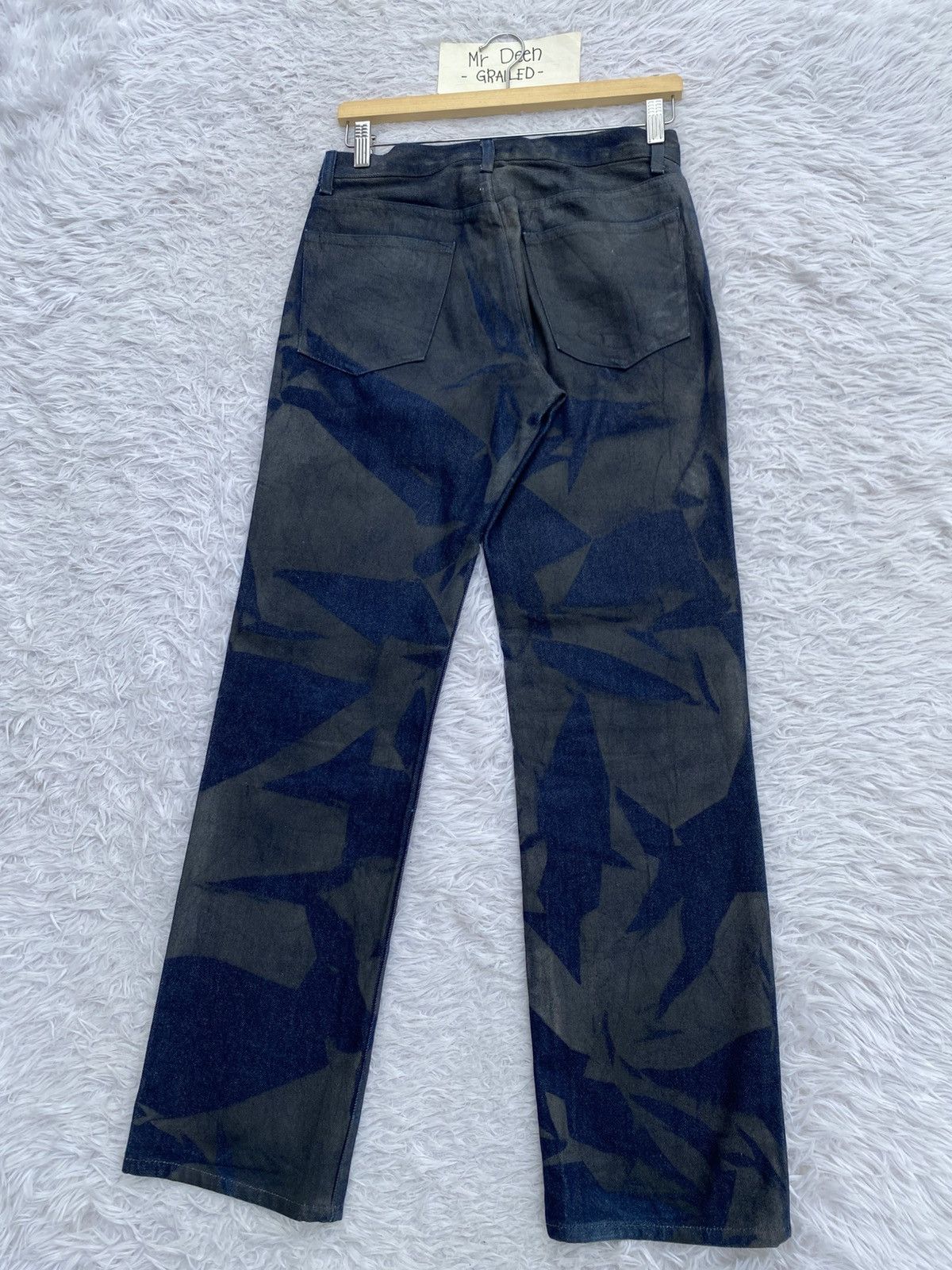 Mossimo MASSIMO Rare Design Pattern Blue Jeans/Denim Size US 28 / EU 44 - 19 Thumbnail
