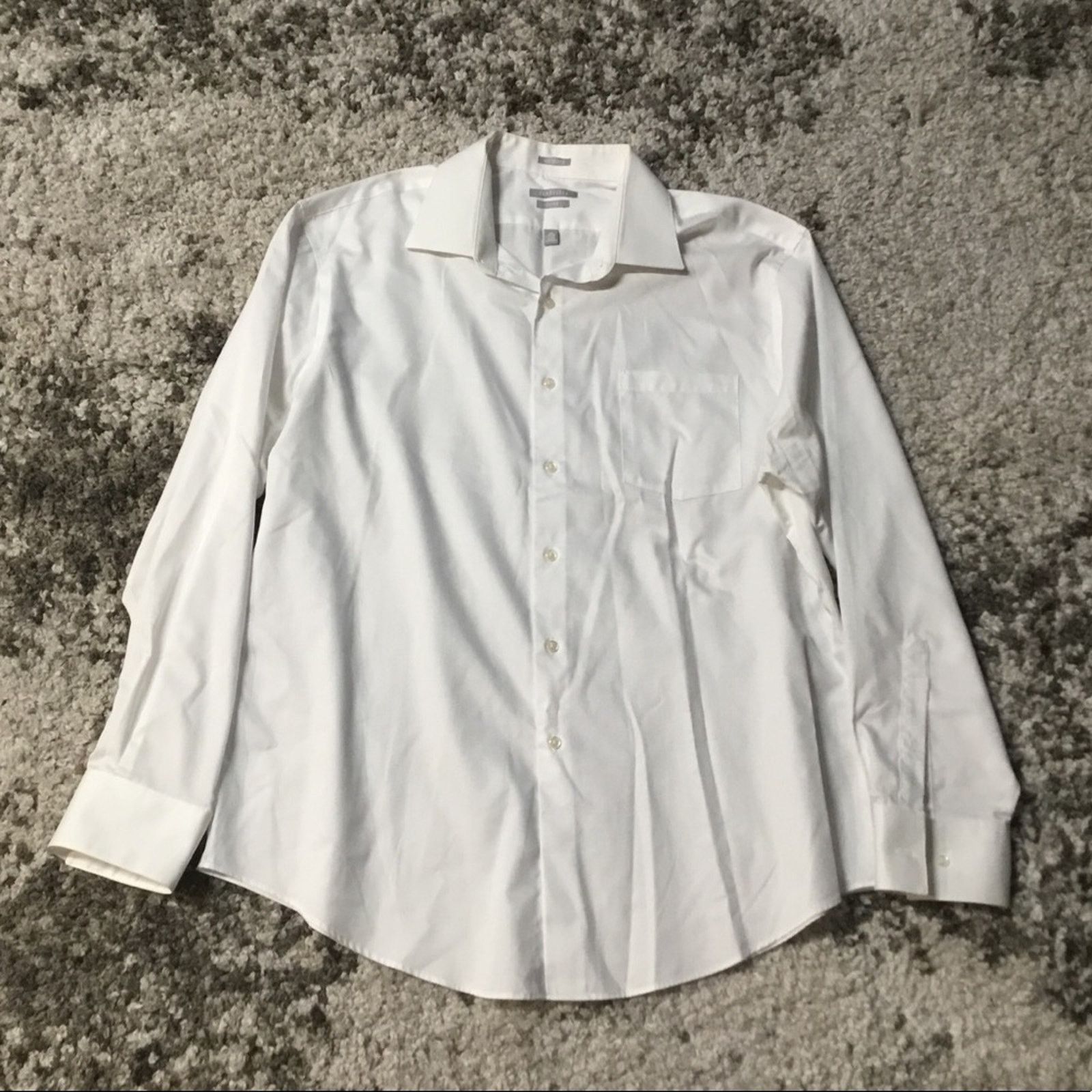 Van Heusen Van Heusen Button Down Dress Shirt Size US XL / EU 56 / 4 - 2 Thumbnail