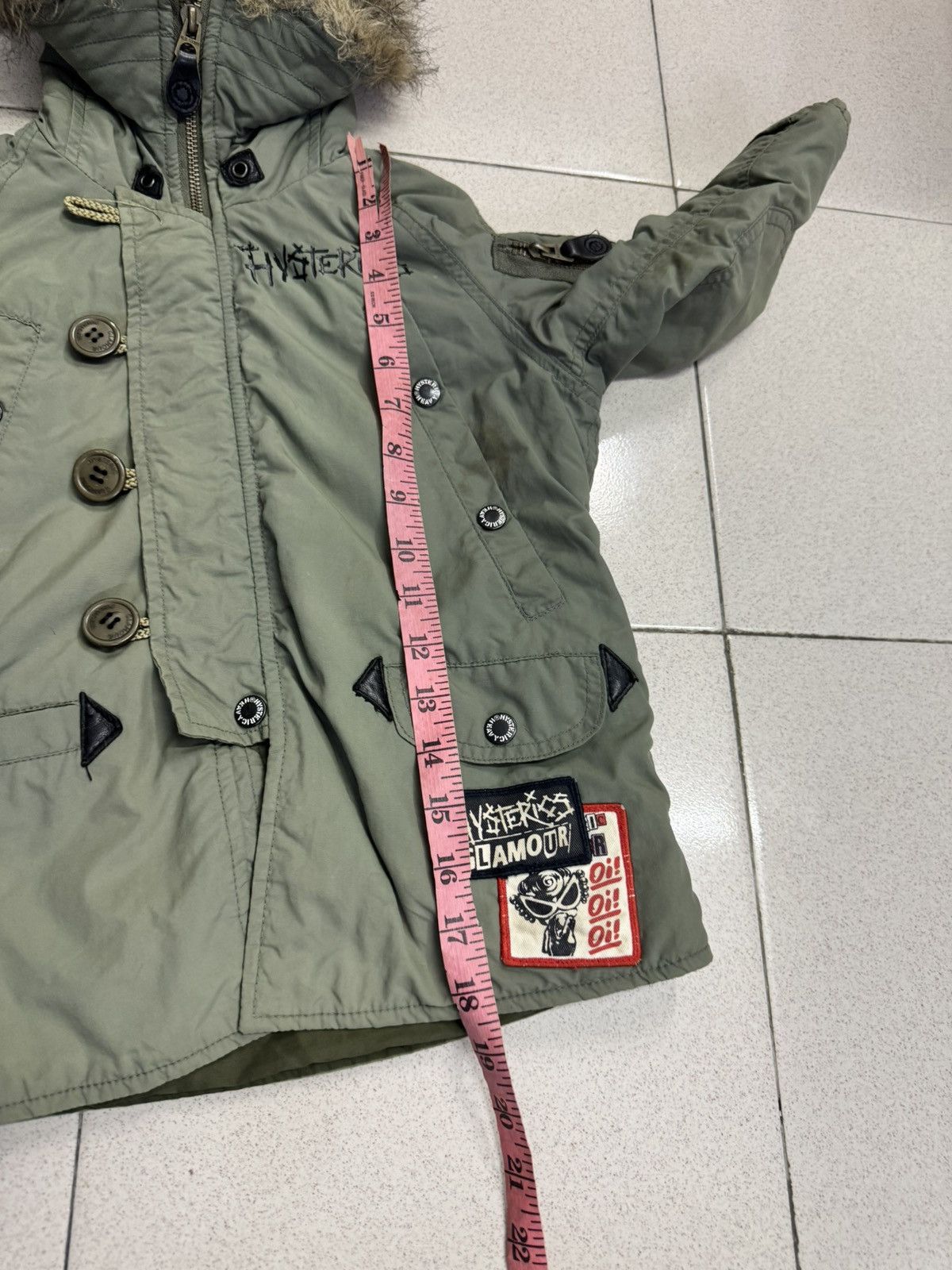 Vintage HYSTERIC GLAMOUR BOMBER JACKET KIDS 95 / 3 YEARS OLD Size US XXS / EU 40 - 7 Thumbnail