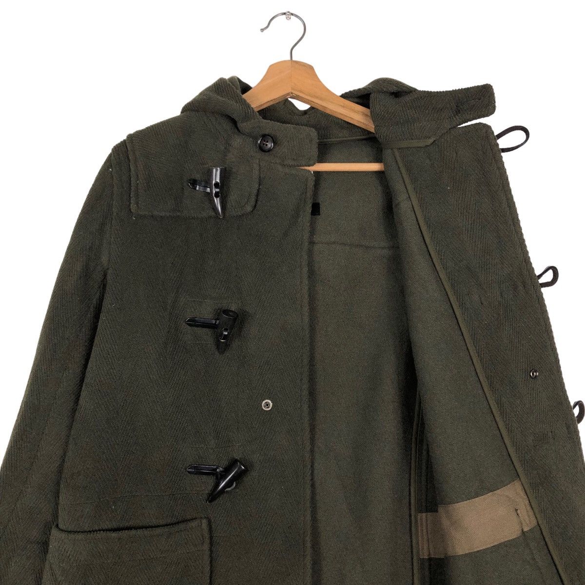 Issey Miyake 🔥Vintage Long Jacket Duffle Orchival France Wood Button Size US M / EU 48-50 / 2 - 12 Thumbnail