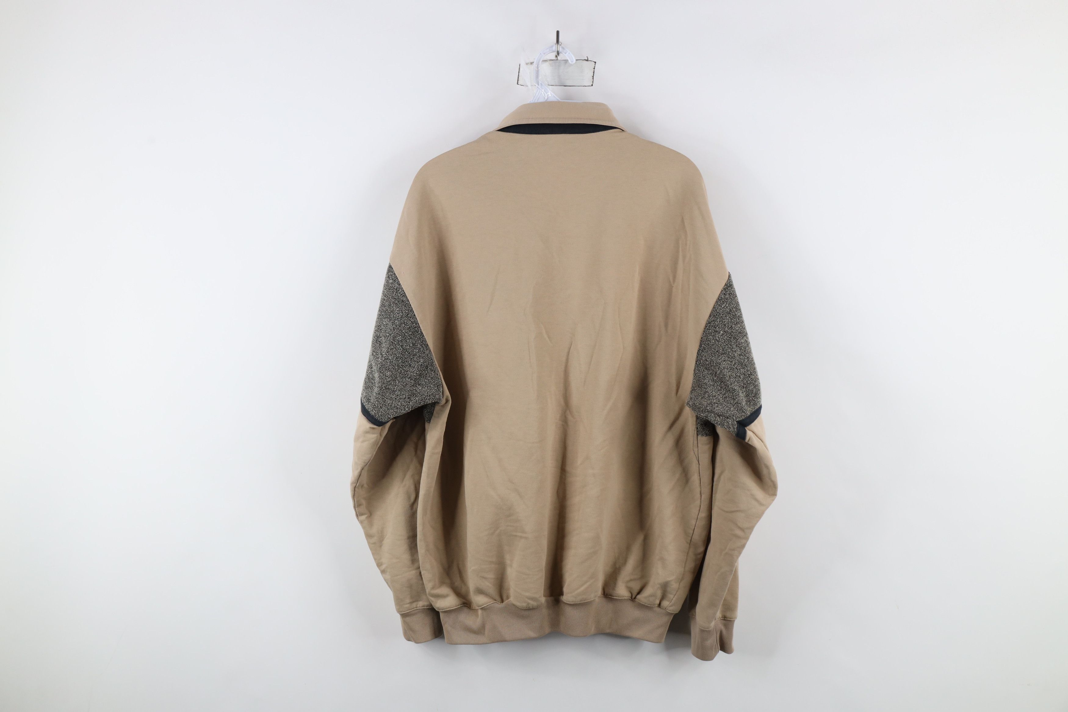 Vintage Vintage 90s Streetwear Block Collared Pullover Polo Shirt Size US L / EU 52-54 / 3 - 8 Thumbnail