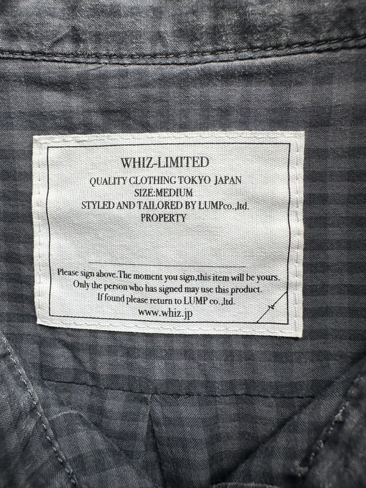 WHIZ LIMITED 2009 S/S - Whiz Limited checker button up shirt Size US M / EU 48-50 / 2 - 14 Thumbnail