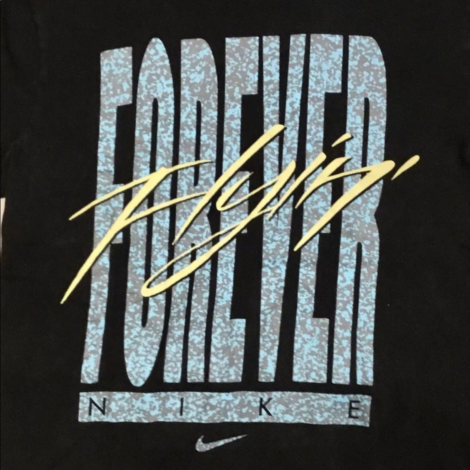Nike Vintage 90s Nike “Forever Flying” Tee Size US M / EU 48-50 / 2 - 2 Thumbnail