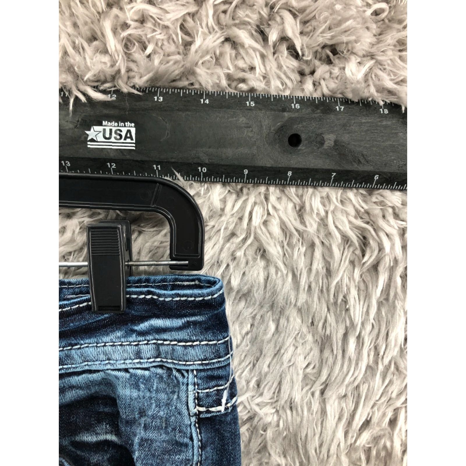 Miss Me Miss Me Jeans Bootcut Size 27 Womens Blue Dark Distressed Pocket 5-Pocket Regular Low Rise Denim Modern American Size 27" / US 4 / IT 40 - 2 Thumbnail