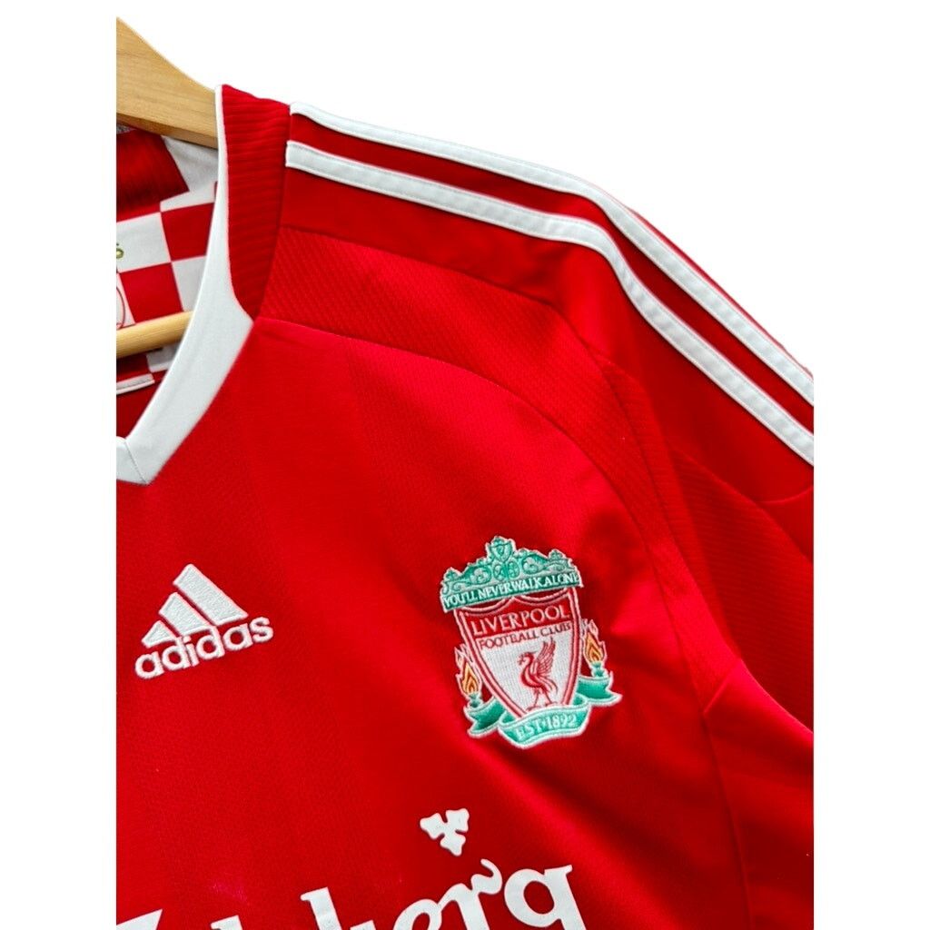 Adidas × Vintage Adidas Liverpool Football Club Home Team Soccer Jersey Size US L / EU 52-54 / 3 - 4 Thumbnail