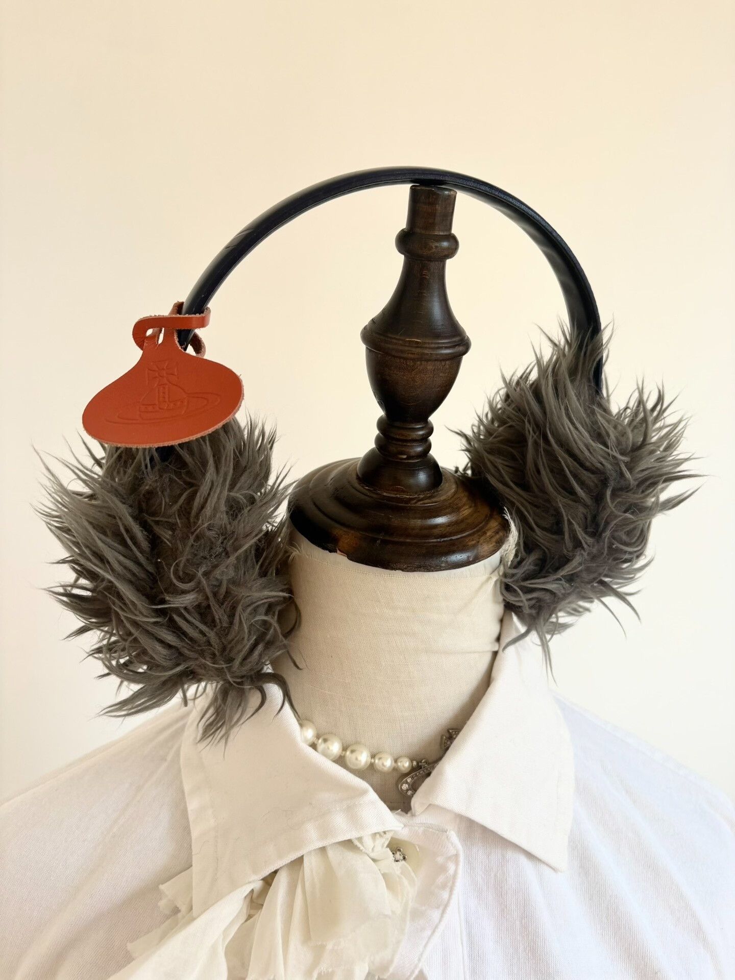 Vivienne Westwood Gray Ear Muffs