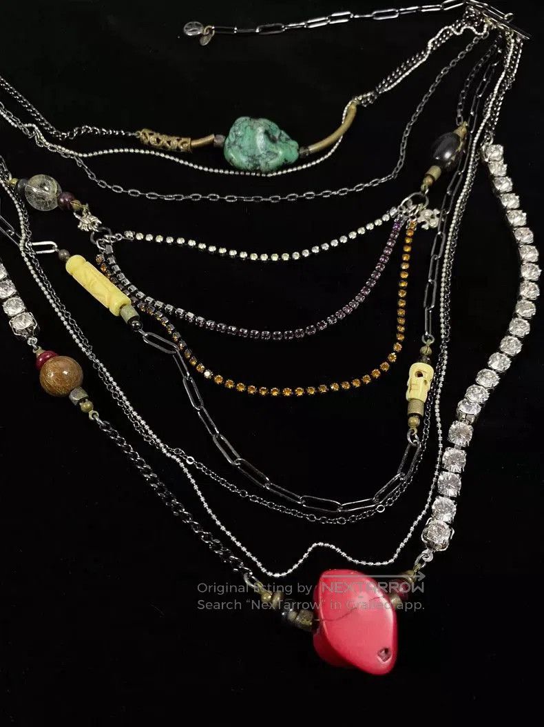 David Yurman Gunda Stone Necklace with Unique Beads. Size ONE SIZE - 6 Thumbnail