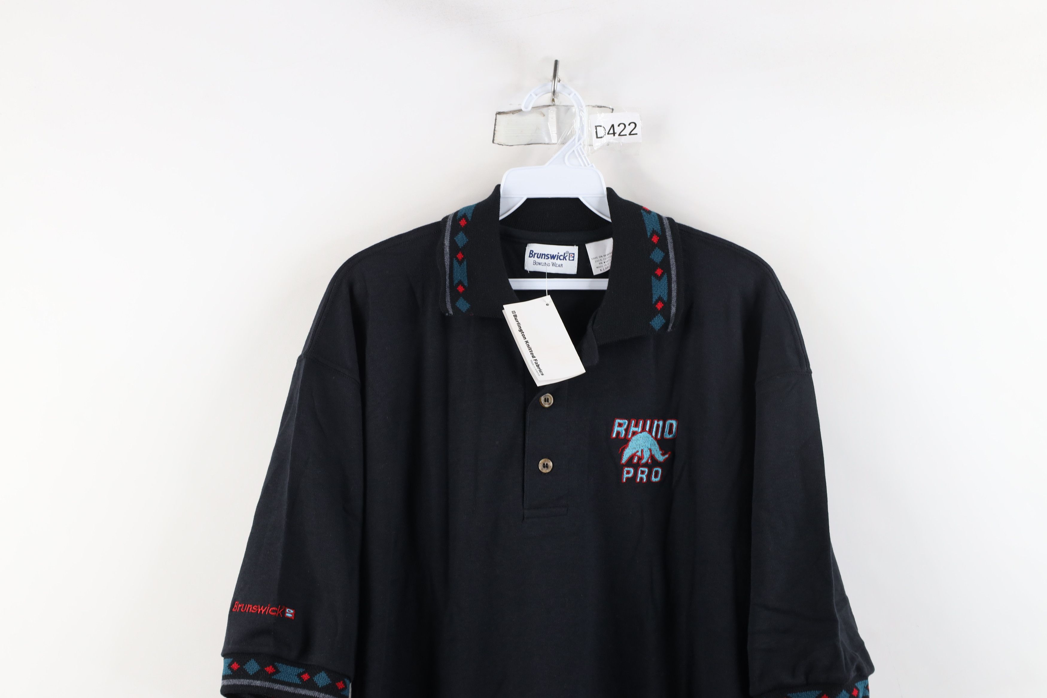 Vintage Deadstock Vintage 90s Brunswick Ball Collared Polo USA Size US XL / EU 56 / 4 - 2 Thumbnail