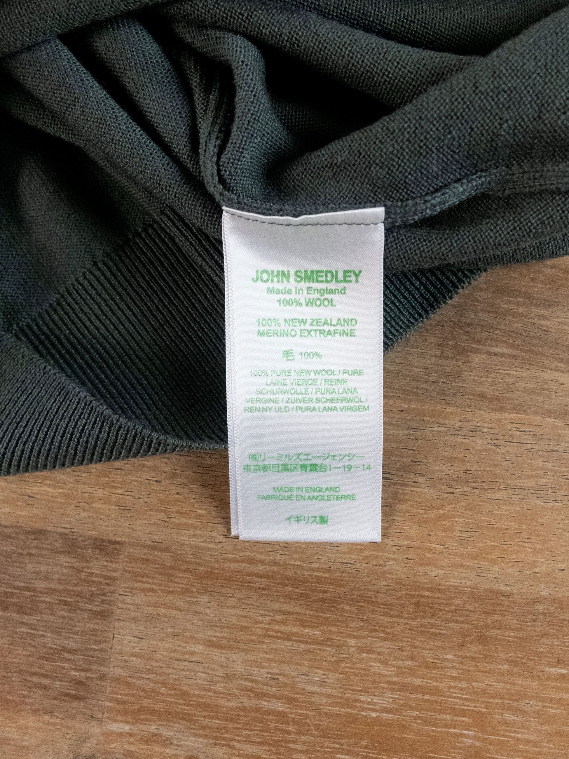 John Smedley JOHN SMEDLEY Tapton green half zip wool sweater XL Size US XL / EU 56 / 4 - 8 Thumbnail