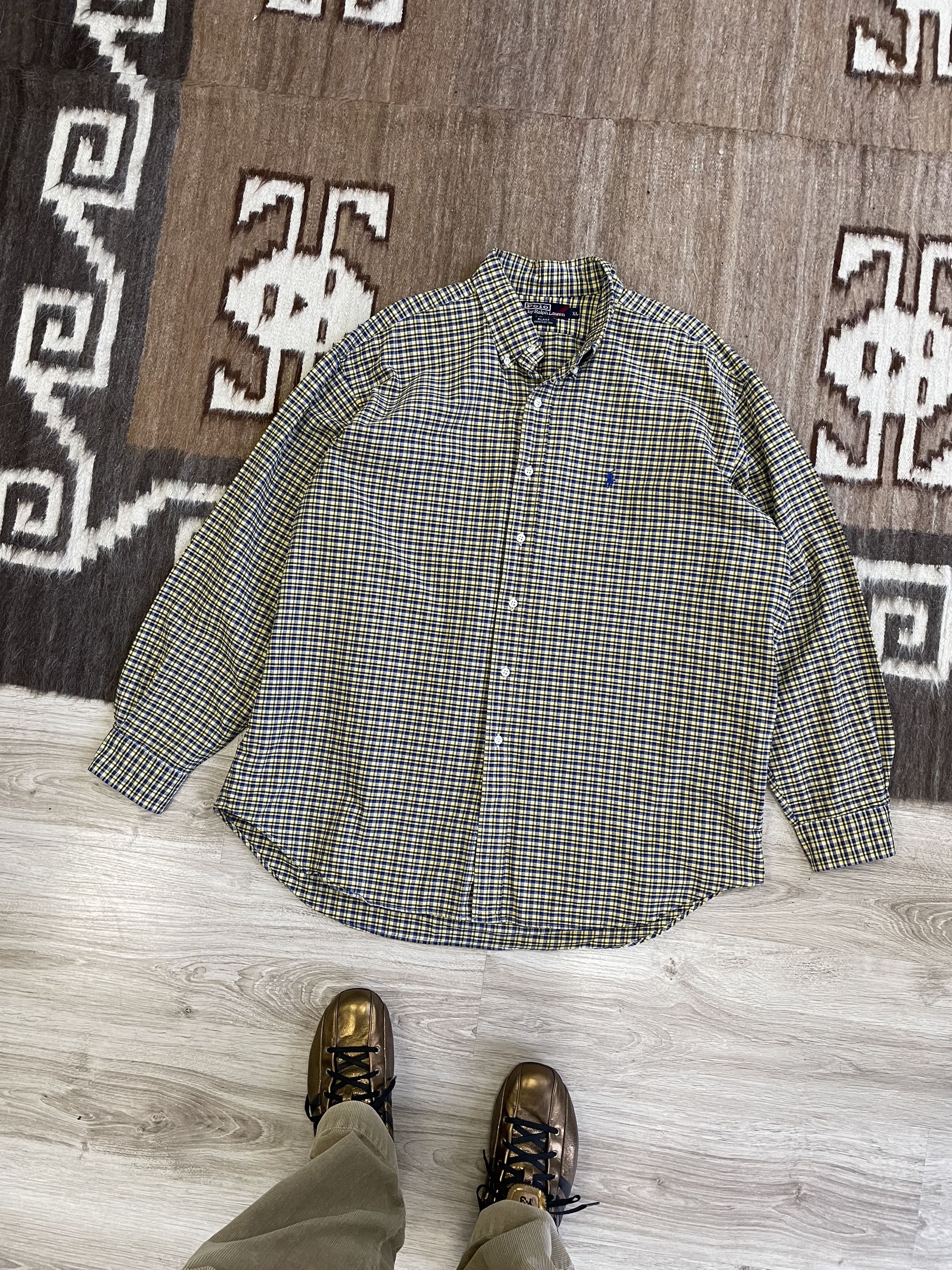 Polo Ralph Lauren Polo Ralph Lauren Shirt 6243AC Size US XL / EU 56 / 4 - 1 Thumbnail