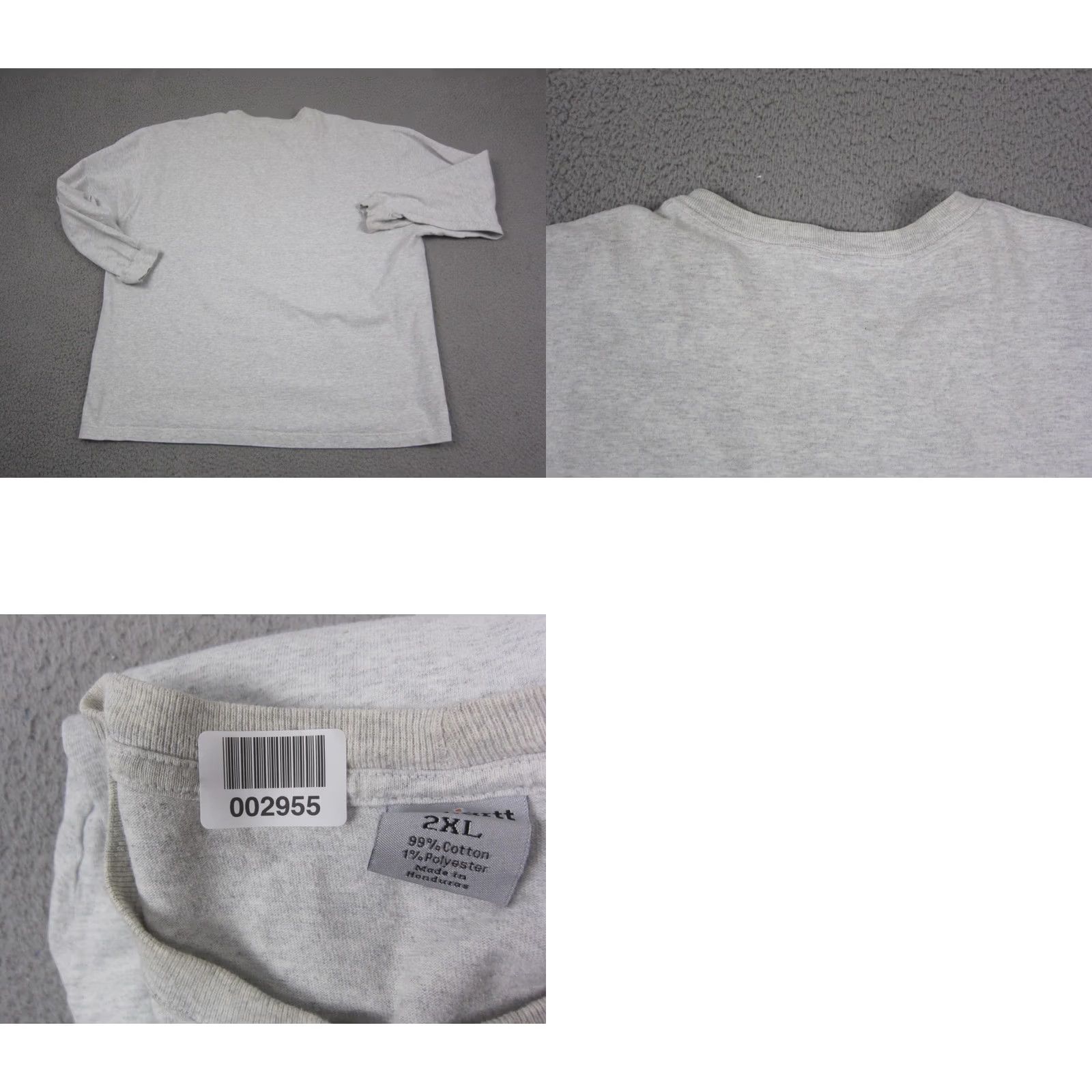 Carhartt VINTAGE Carhartt Shirt Mens XL Gray Loose Fit Heavyweight Pocket Size US XL / EU 56 / 4 - 9 Thumbnail
