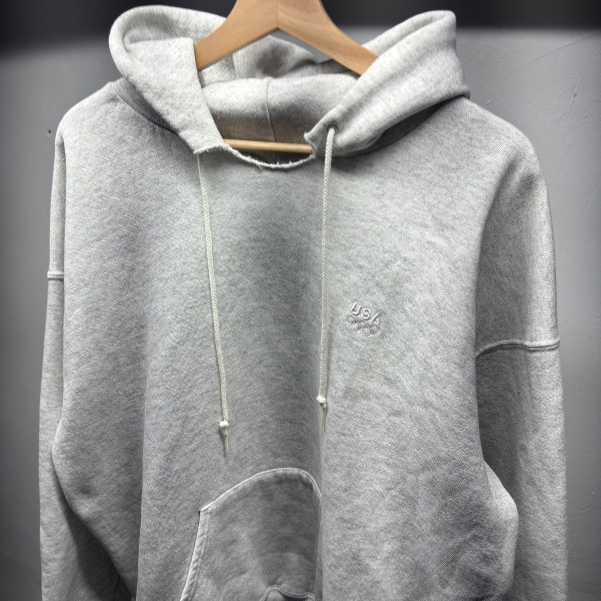 Vintage 90s Faded Thrashed Distressed Hoodie USA ERD Grunge Chrome Size US XL / EU 56 / 4 - 3 Thumbnail