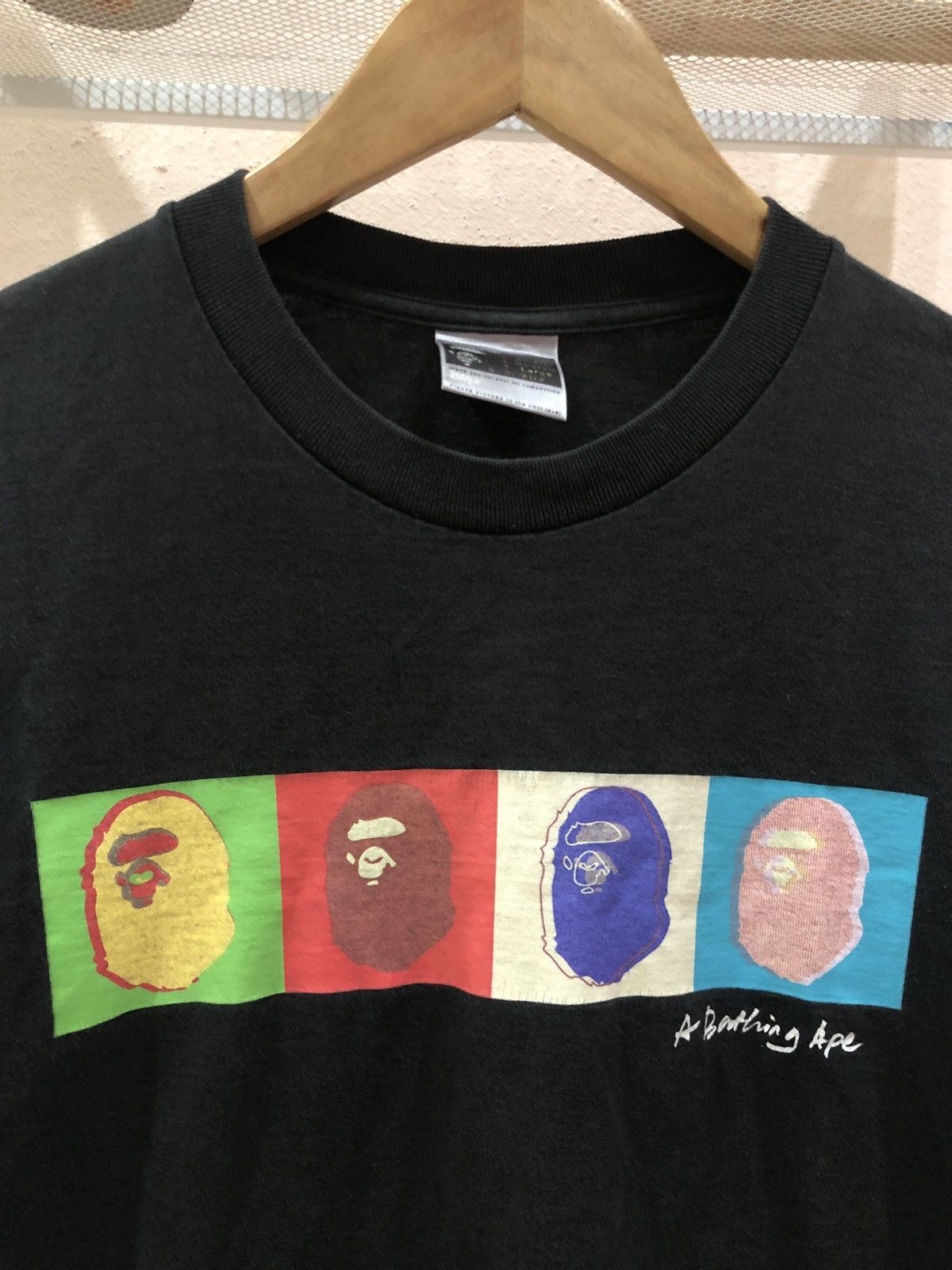 Bape OG Vintage A Bathing Ape x Andy Warhol L/s Tee Size US L / EU 52-54 / 3 - 2 Thumbnail