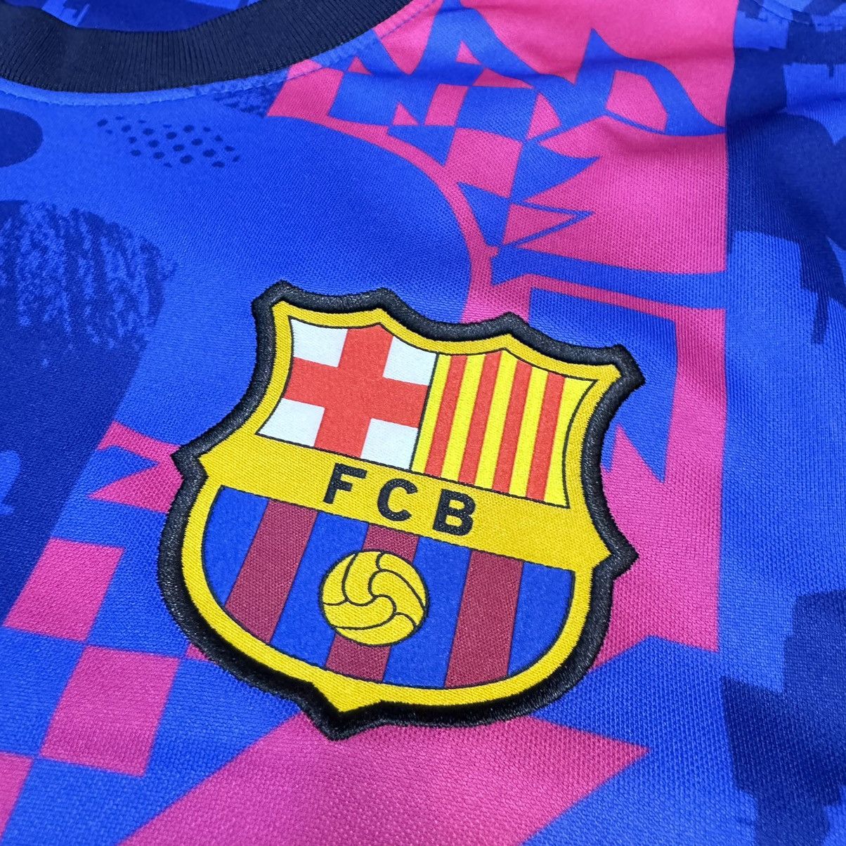 Nike Barcelona 21/22 third C/L shirt #10 Ansu Fati Size US S / EU 44-46 / 1 - 5 Thumbnail