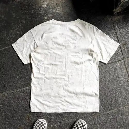 VIBE White casual trendy retro motorcycle print t-shirt Size US M / EU 48-50 / 2 - 8 Thumbnail